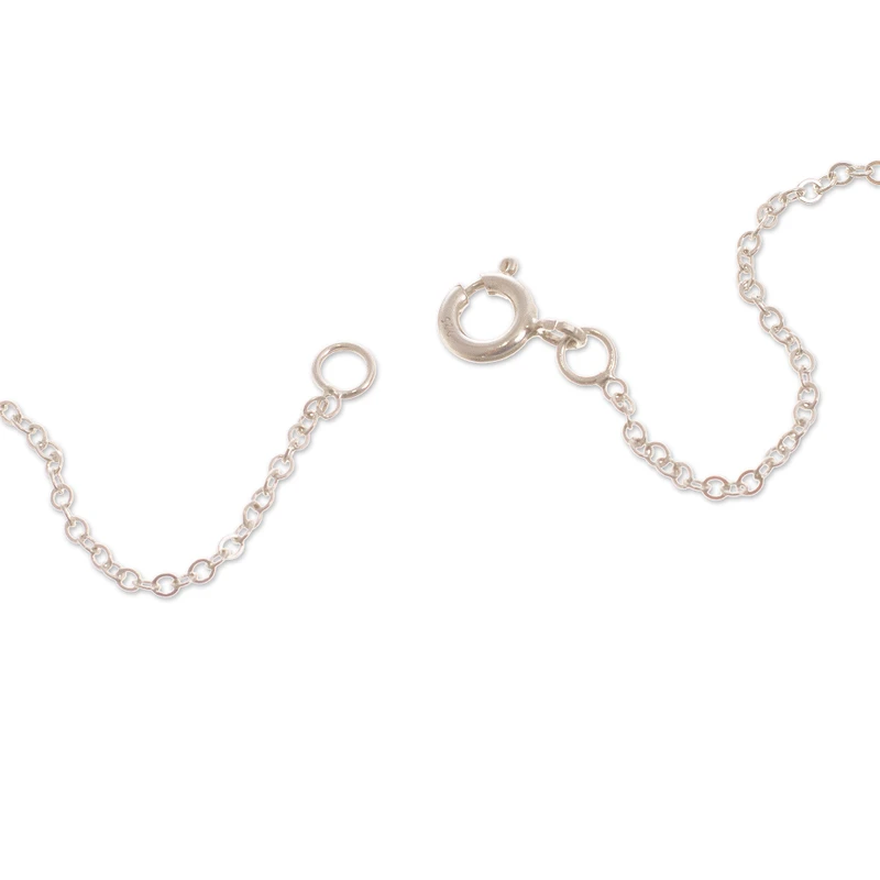 Natürliche handgefertigte Amazonit-Anhänger-Halskette 925 Sterling Silber Amazonit-Schmuck Handgemachter Schmuck Böhmische Halsketten Geschenk für Sie