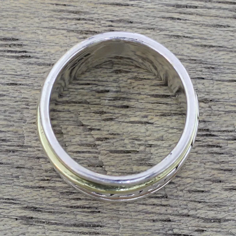 Spinnender Flechtring Spinner Ring 925 Sterling Silber Handgemachter Ring Silberschmuck Böhmischer Zarter Ring Geschenk Für Sie Geschenkidee