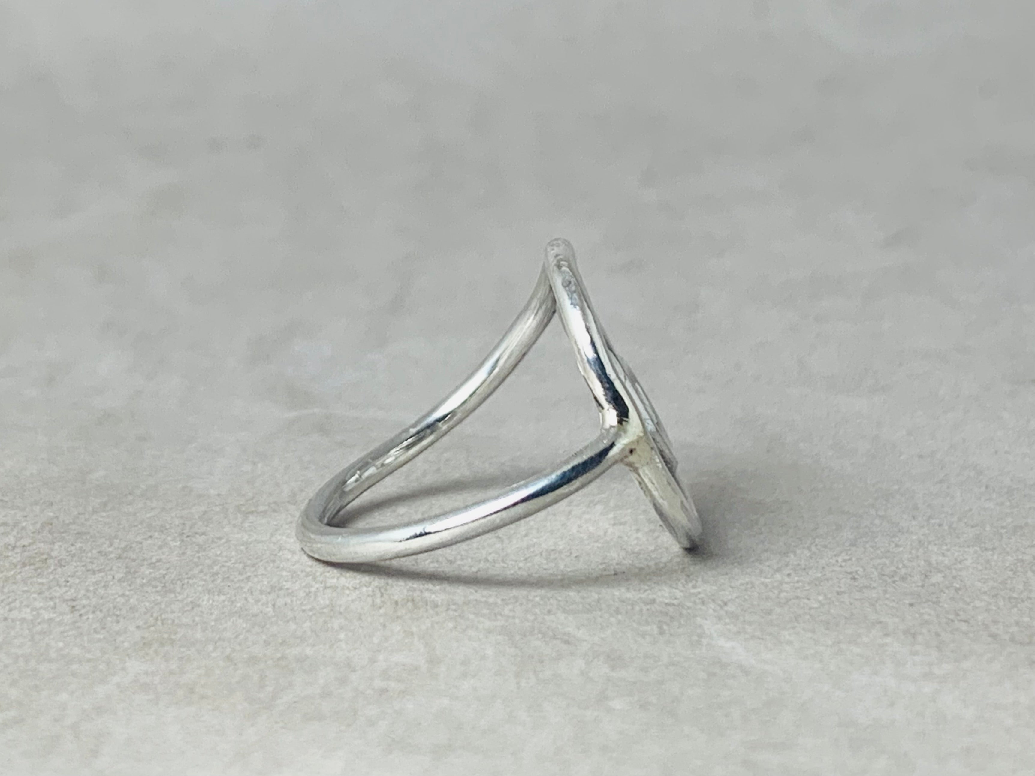 Spiralring 925er Silberring Statement Ring Silber Wirbelring Minimalistisches Design Verlobungsring Einzigartiger Ring