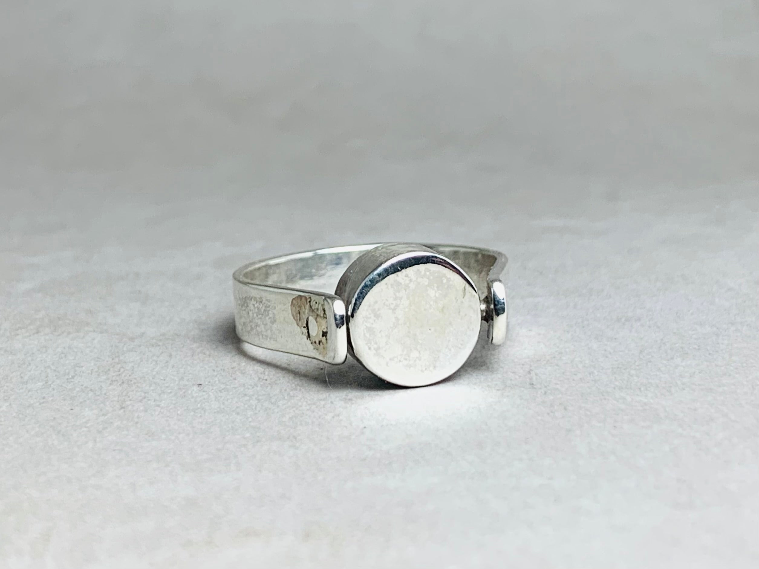 925 Sterling Silver Ring Handmade Statement Ring Oval Shape Ball Ring Dainty Everyday Jewelry Ring For Everyone Gift for Her