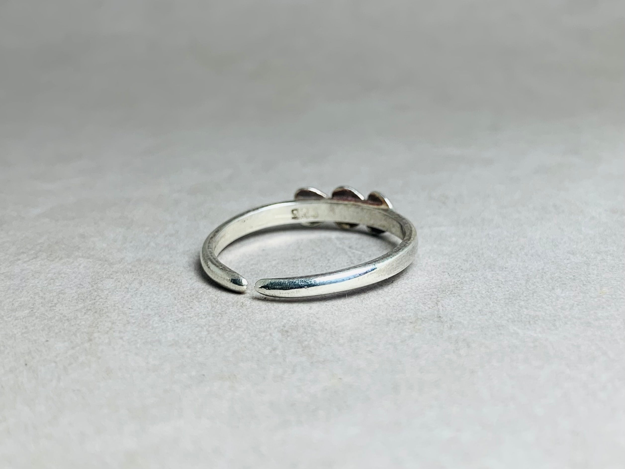 Tiny Heart Ring 925 Solid Silver Ring Minimalist Stacking Ring Dainty Ring Gift for Women Promise Ring Love Ring