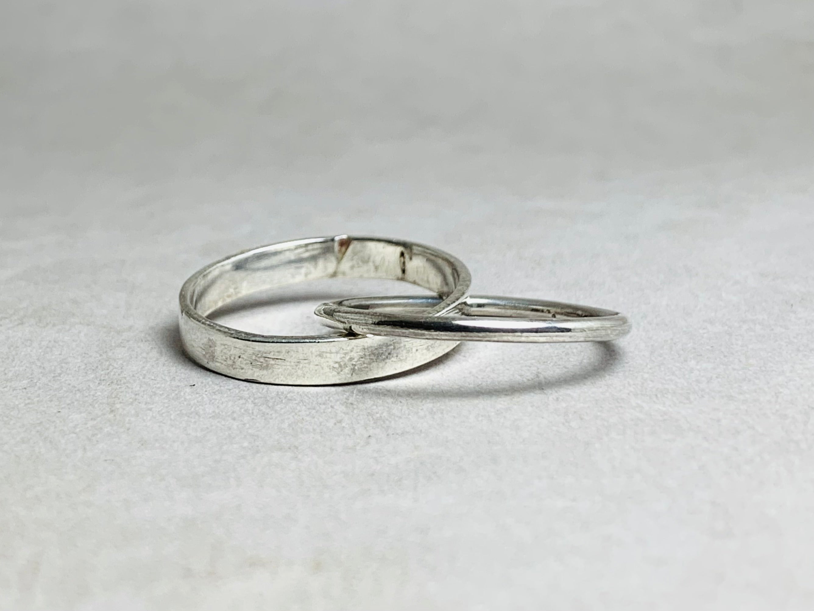 Band Rolling Ring 925 Solid Silver Ring Intertwining Ring Handmade Unique Ring Statement Ring Fidget Ring