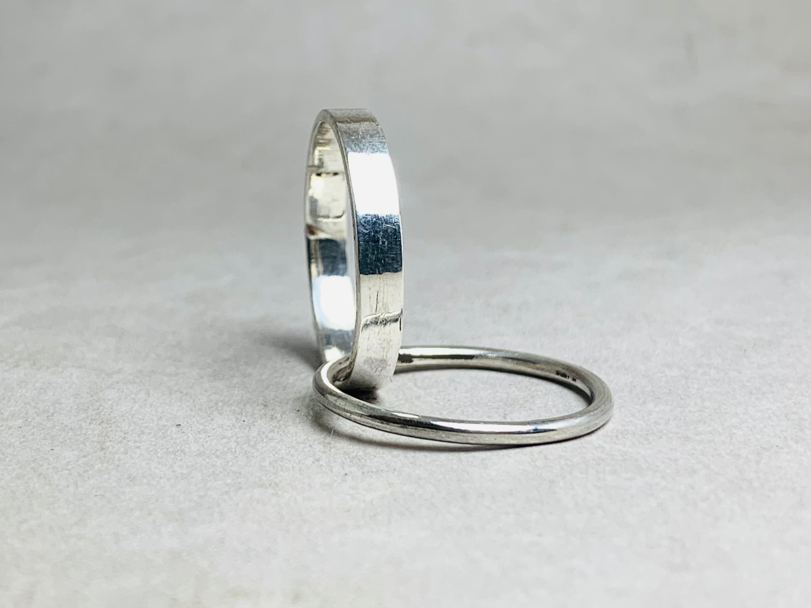 Band Rolling Ring 925 Solid Silver Ring Intertwining Ring Handmade Unique Ring Statement Ring Fidget Ring