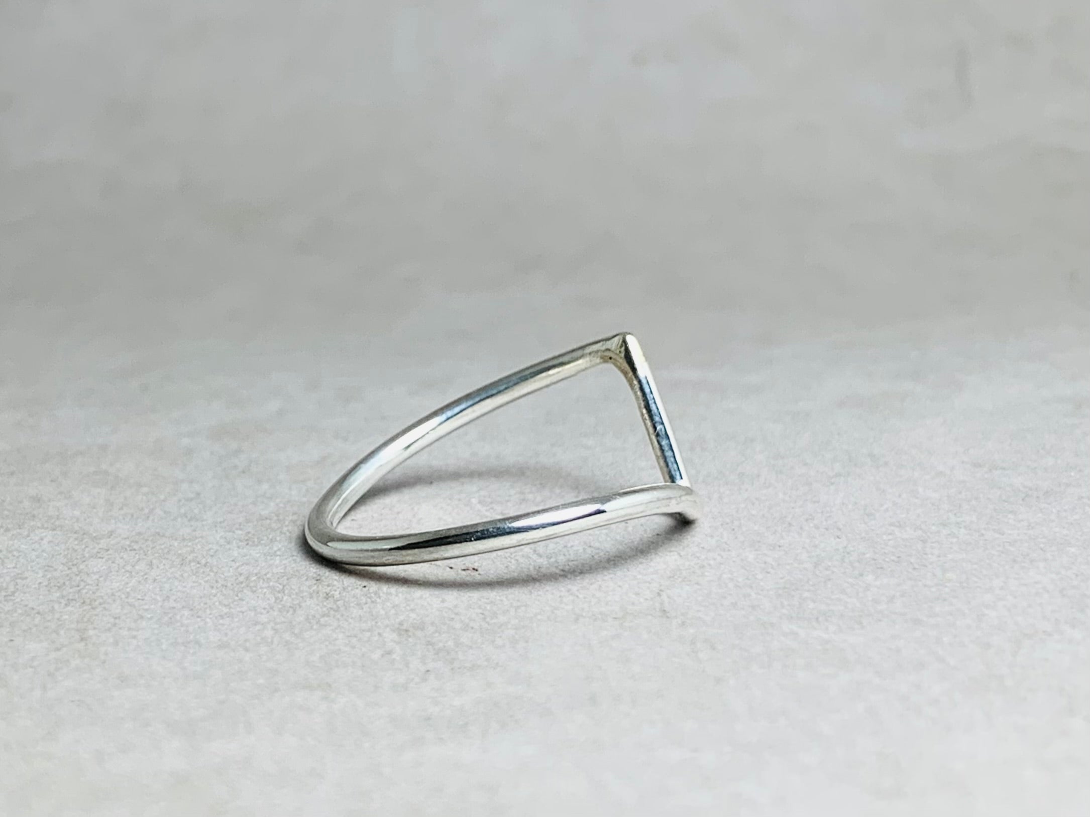 Feiner Barrenring 925 Sterling Silber Ring Handgemachter Minimalistischer Ring Stapelring Kleiner Ring Geschenk Für Sie