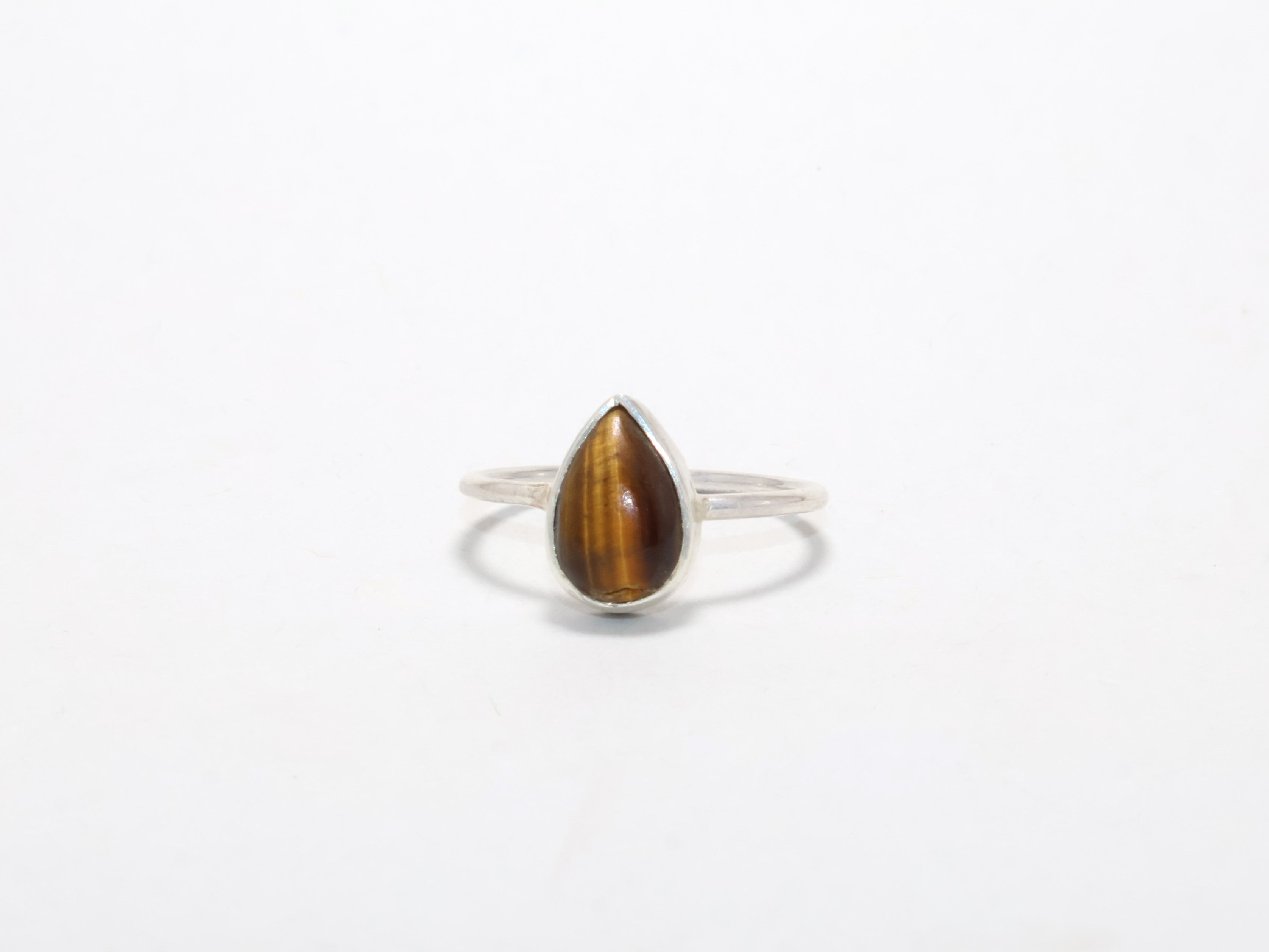 Tigerauge Ring Versprechensring Freundschaftsring Stapelring 925 Sterlingsilber Ring Handgemachter Ring Geschenk für Sie