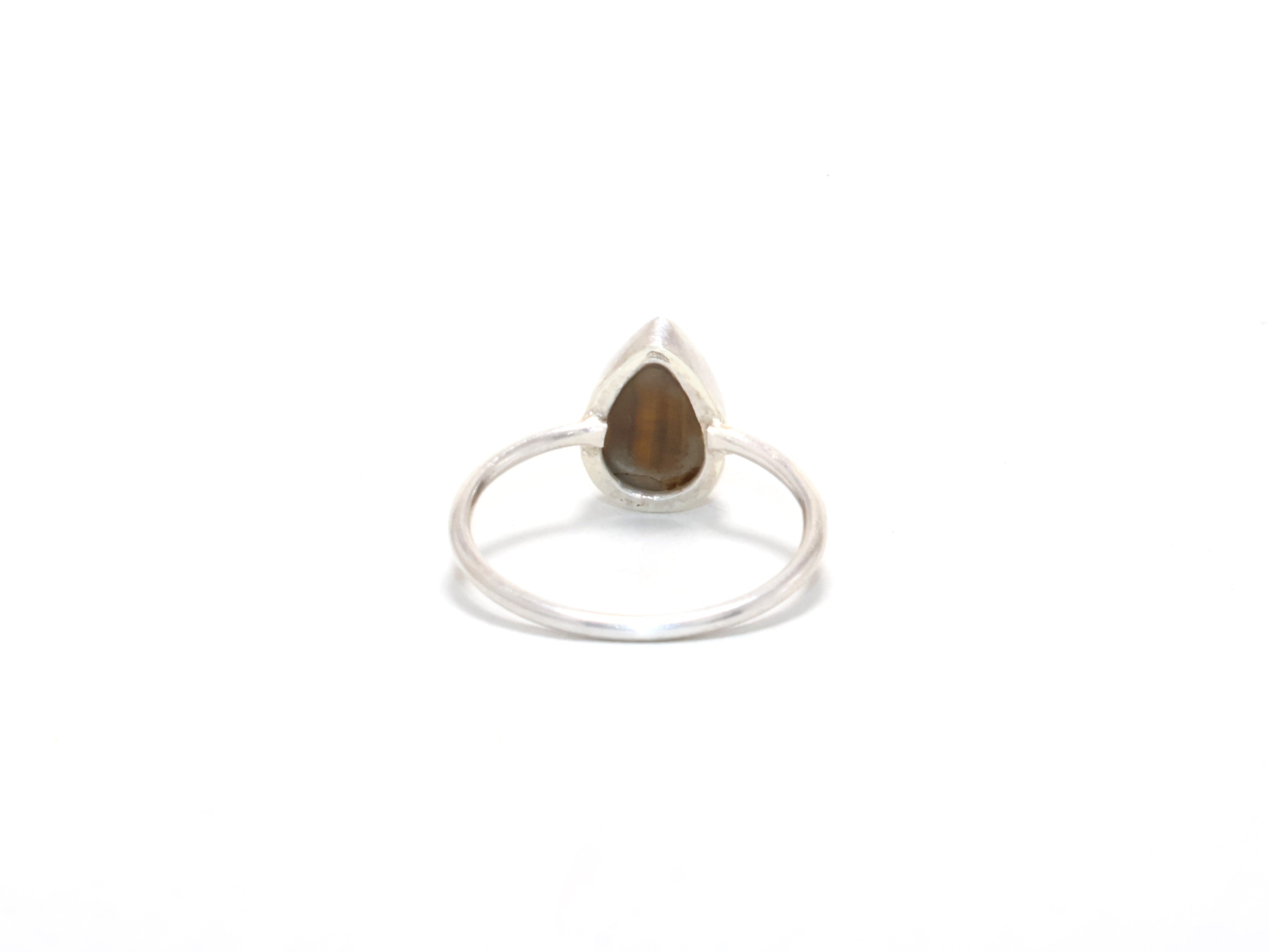Tigerauge Ring Versprechensring Freundschaftsring Stapelring 925 Sterlingsilber Ring Handgemachter Ring Geschenk für Sie