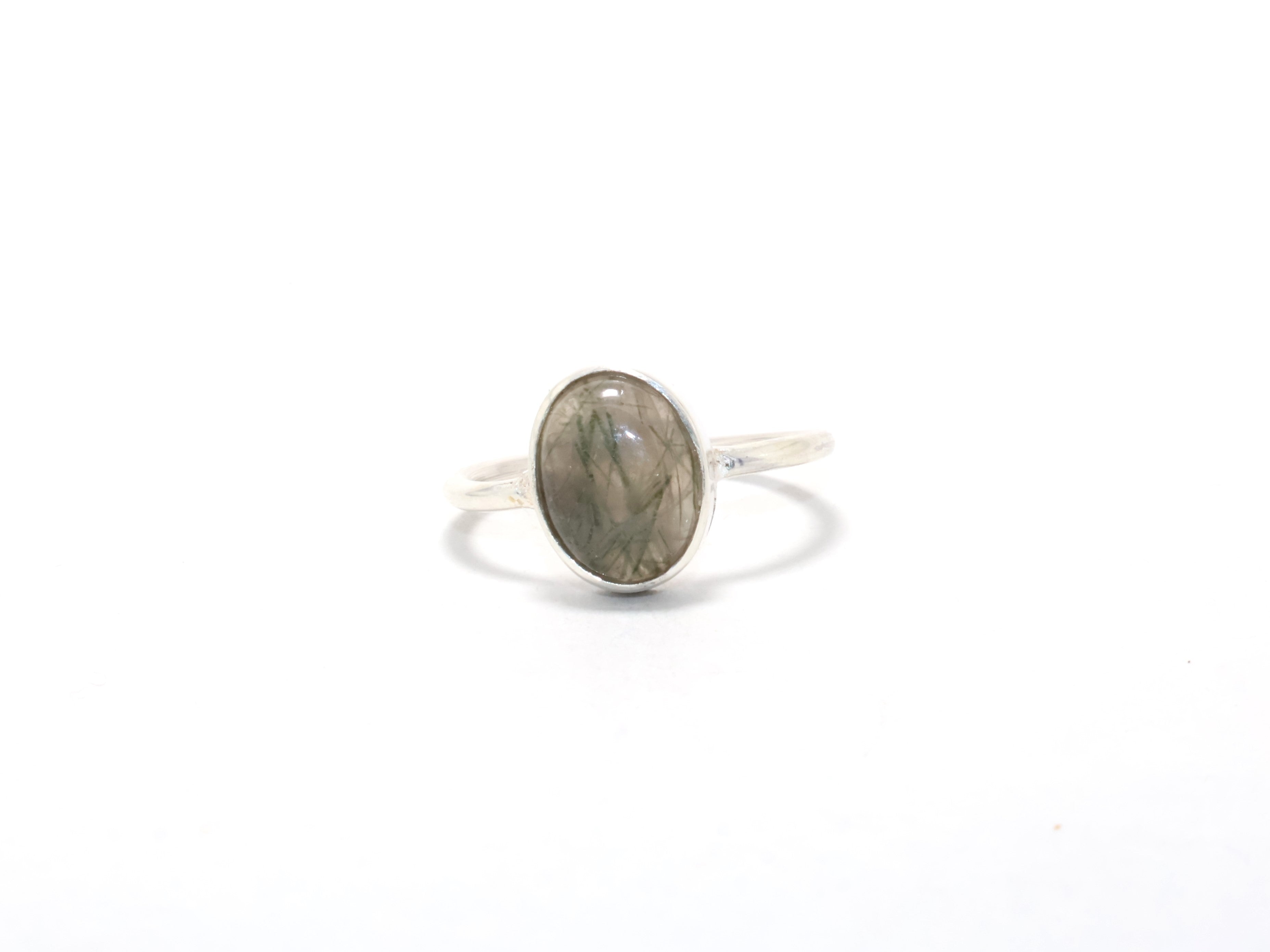 925 Sterling Silber Ring Schwarz Rutil Stapelring Geburtssteinring Freundschaftsring Versprechensring