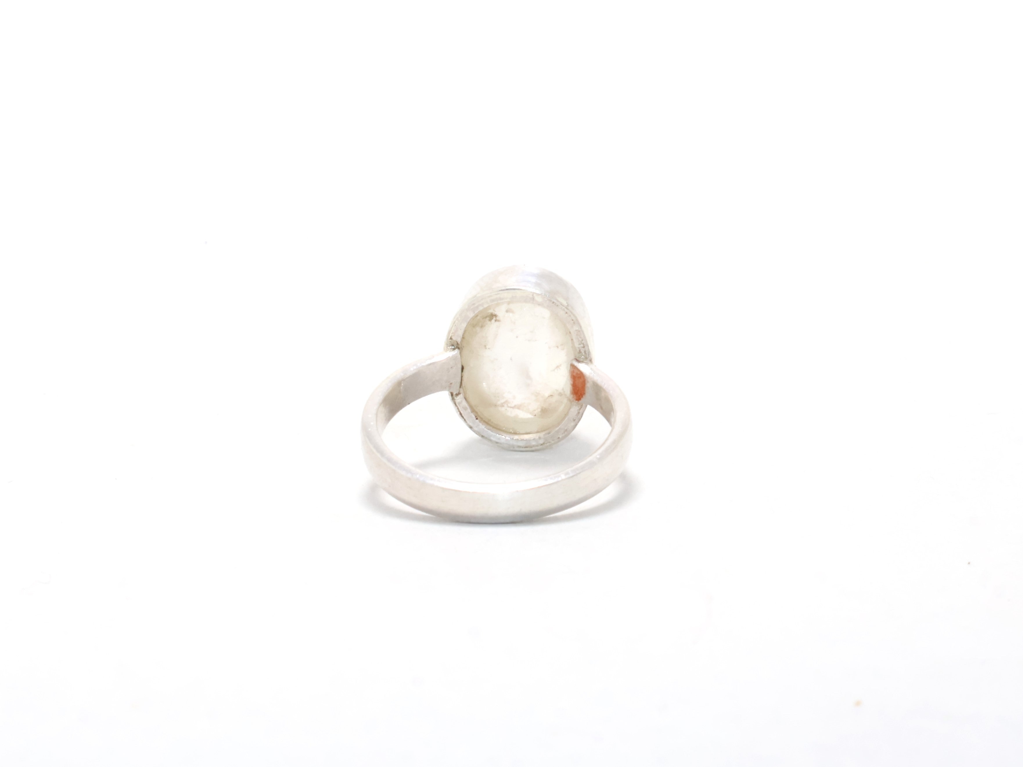 Ovale Kristall Quarz Ring Handgemachter Ring Geschenk Für Sie Damen Schmuck Ring Für Mädchen Stapelring 925 Sterling Silber