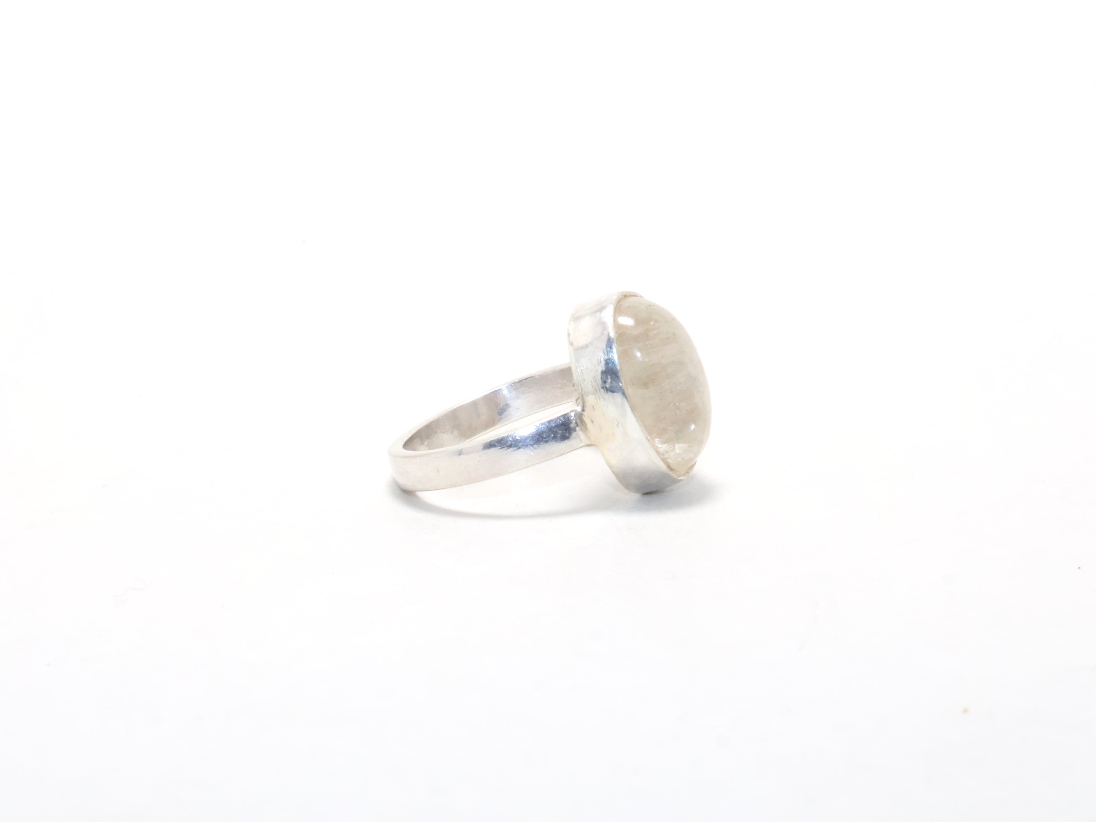 Ovale Kristall Quarz Ring Handgemachter Ring Geschenk Für Sie Damen Schmuck Ring Für Mädchen Stapelring 925 Sterling Silber