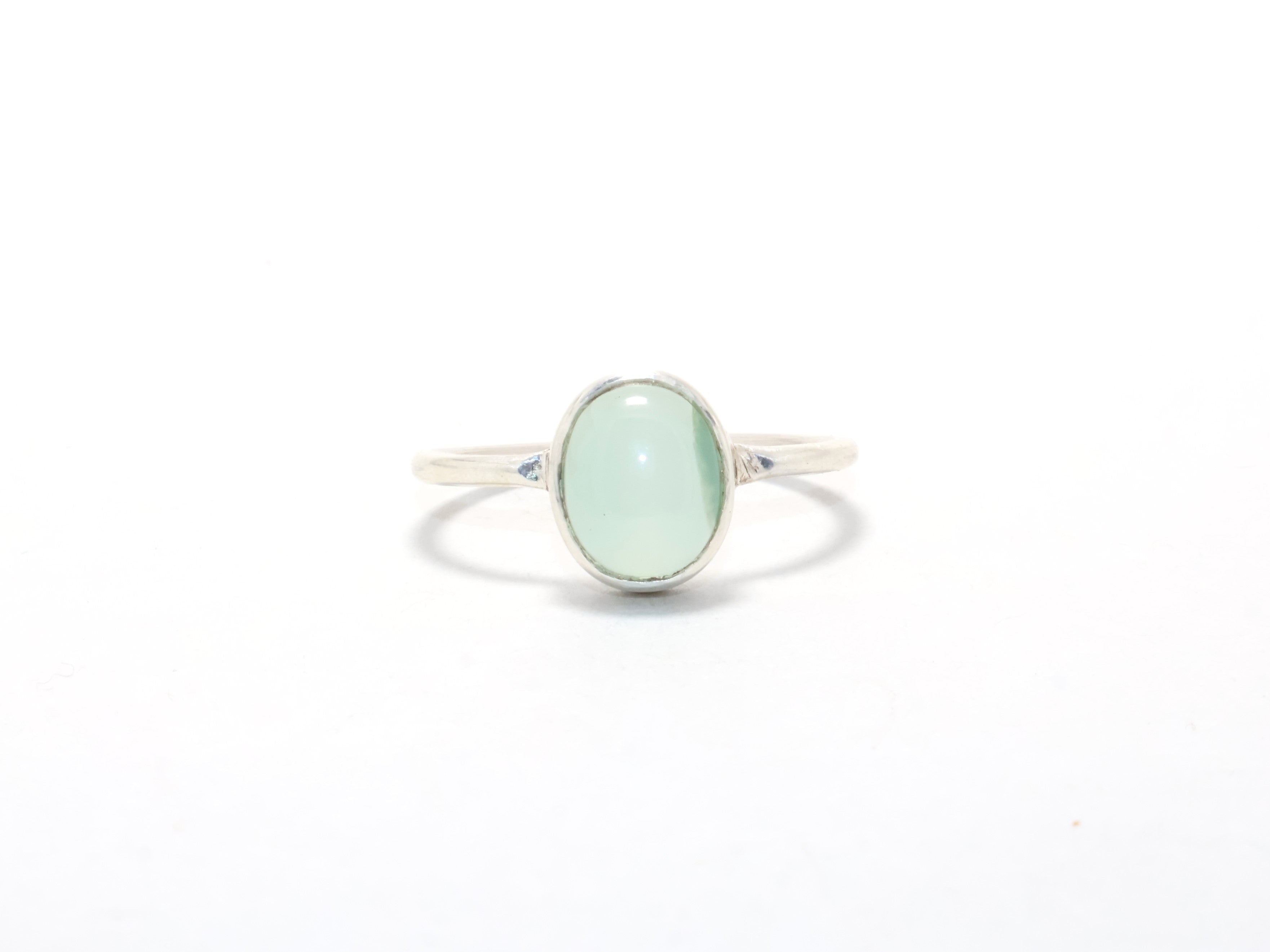 Aquachaledoon Ring Stapelring Verjaardagscadeau Handgemaakte Ring 925 Sterling Zilver Cadeau Voor Haar