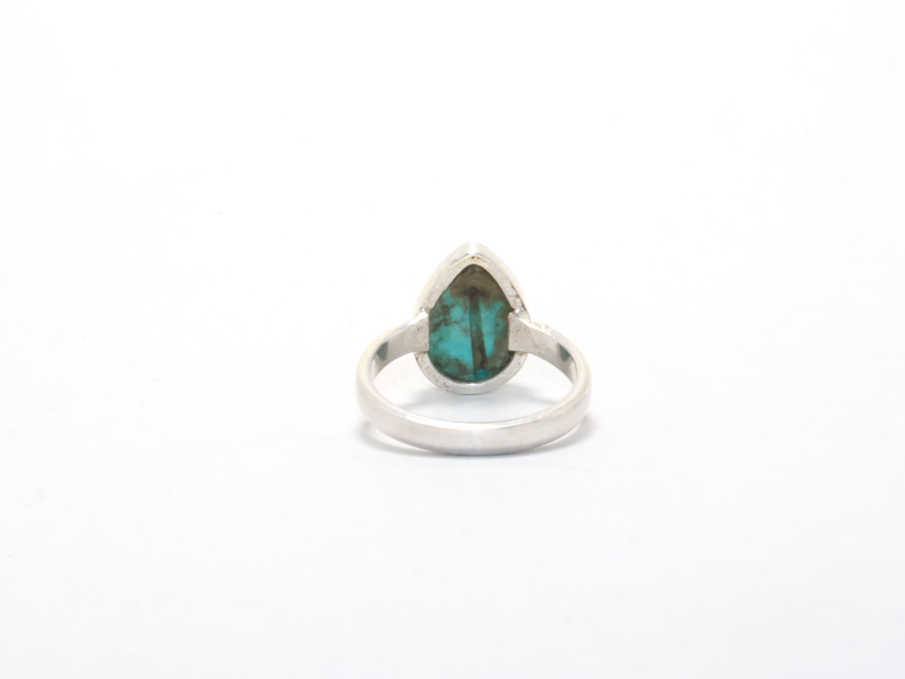 Türkisring Versprechensring Geschenkidee Geschenk für Sie Einzigartiger Ring Stapelring 925 Sterling Silber Handgemachter Ring
