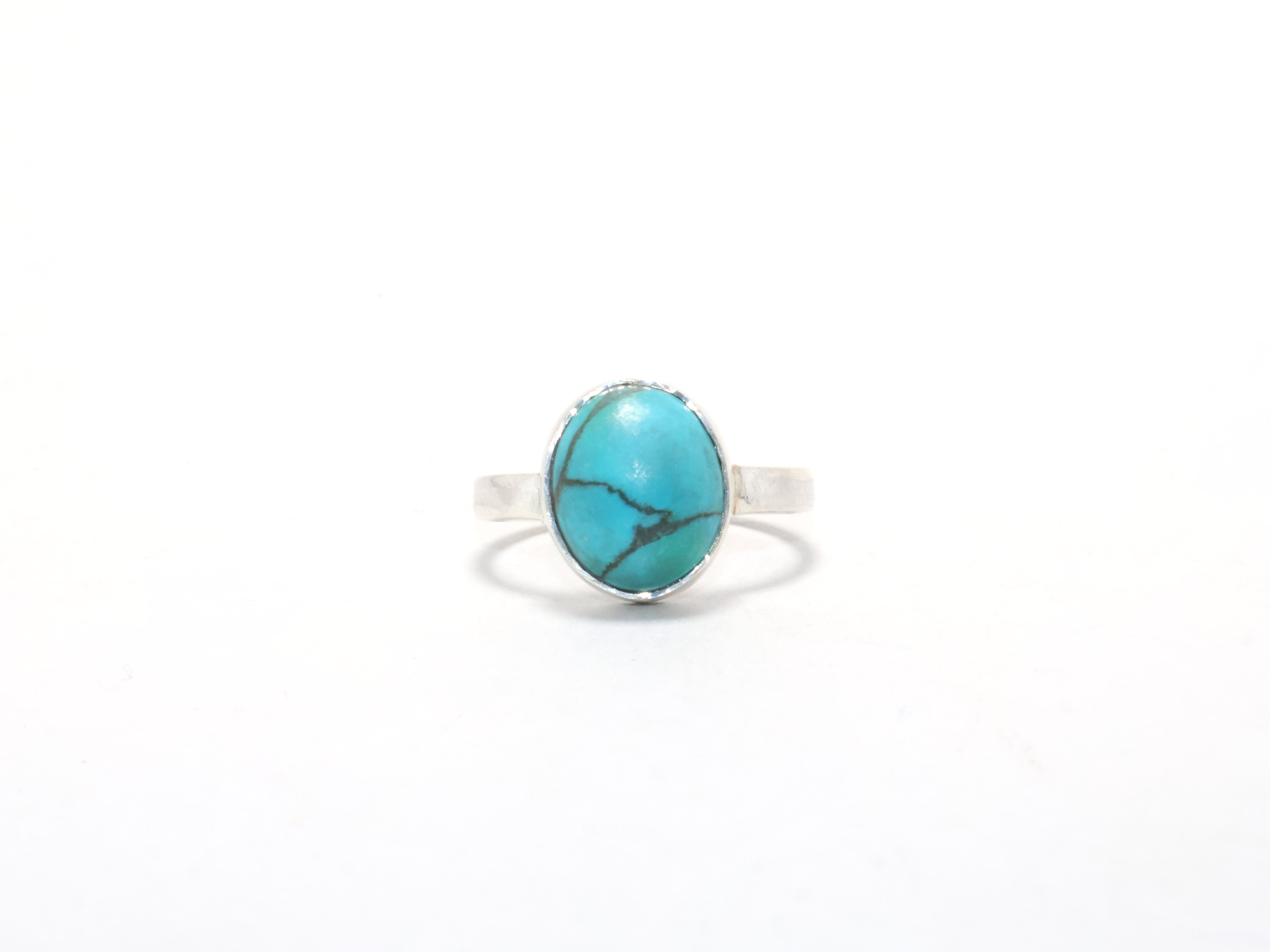 Türkis Edelstein Ring 925 Sterling Silber Ring Dezember Geburtsstein Ring Natürlicher Türkis Designer Ring Versprechensring Boho Ring