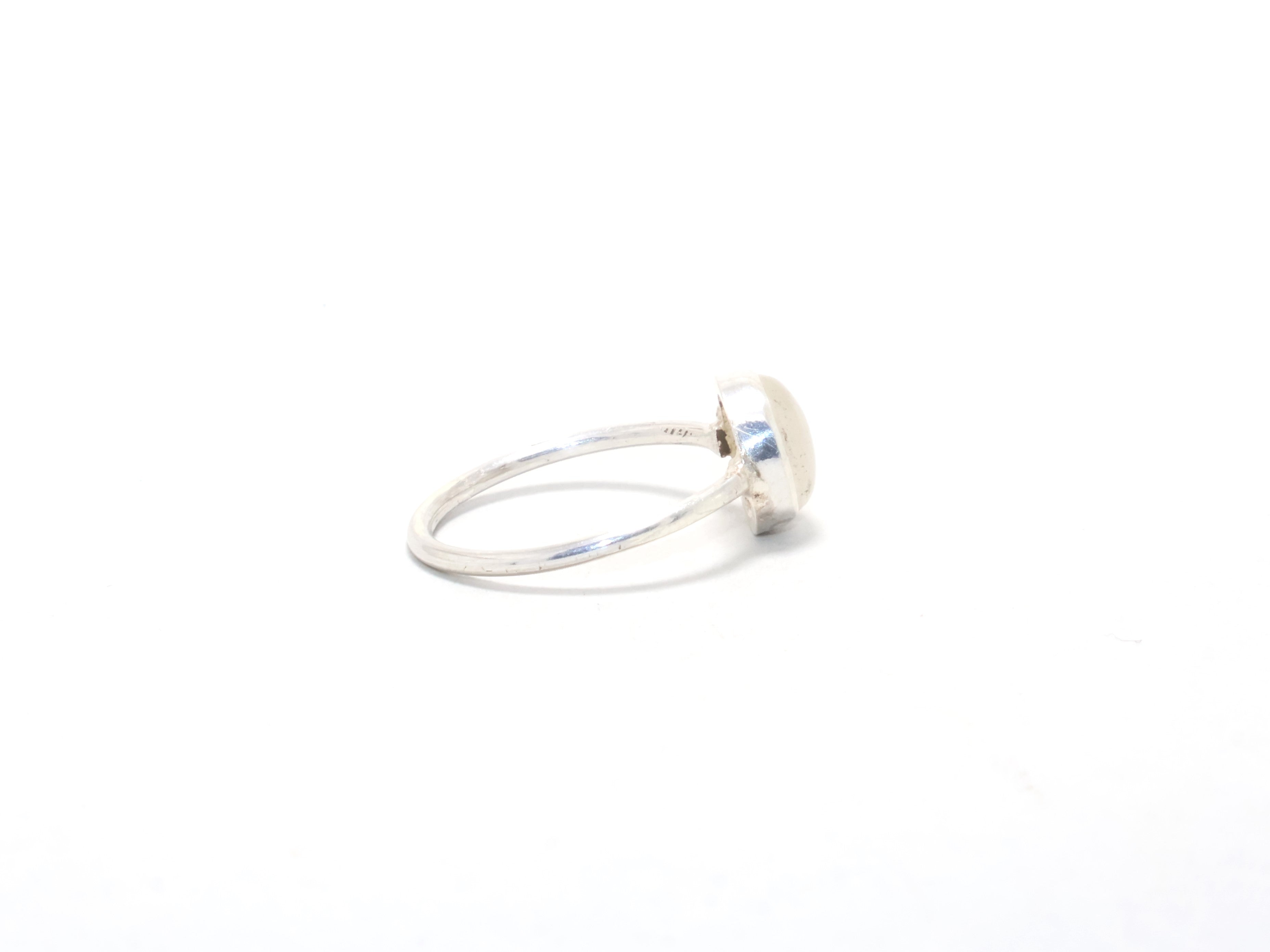Kristallquarz-Ring Designer-Handarbeitsring 925 Sterling Silber Edelsteinring Geschenk für Sie Stapelring Handgefertigter Ring Alltagsring
