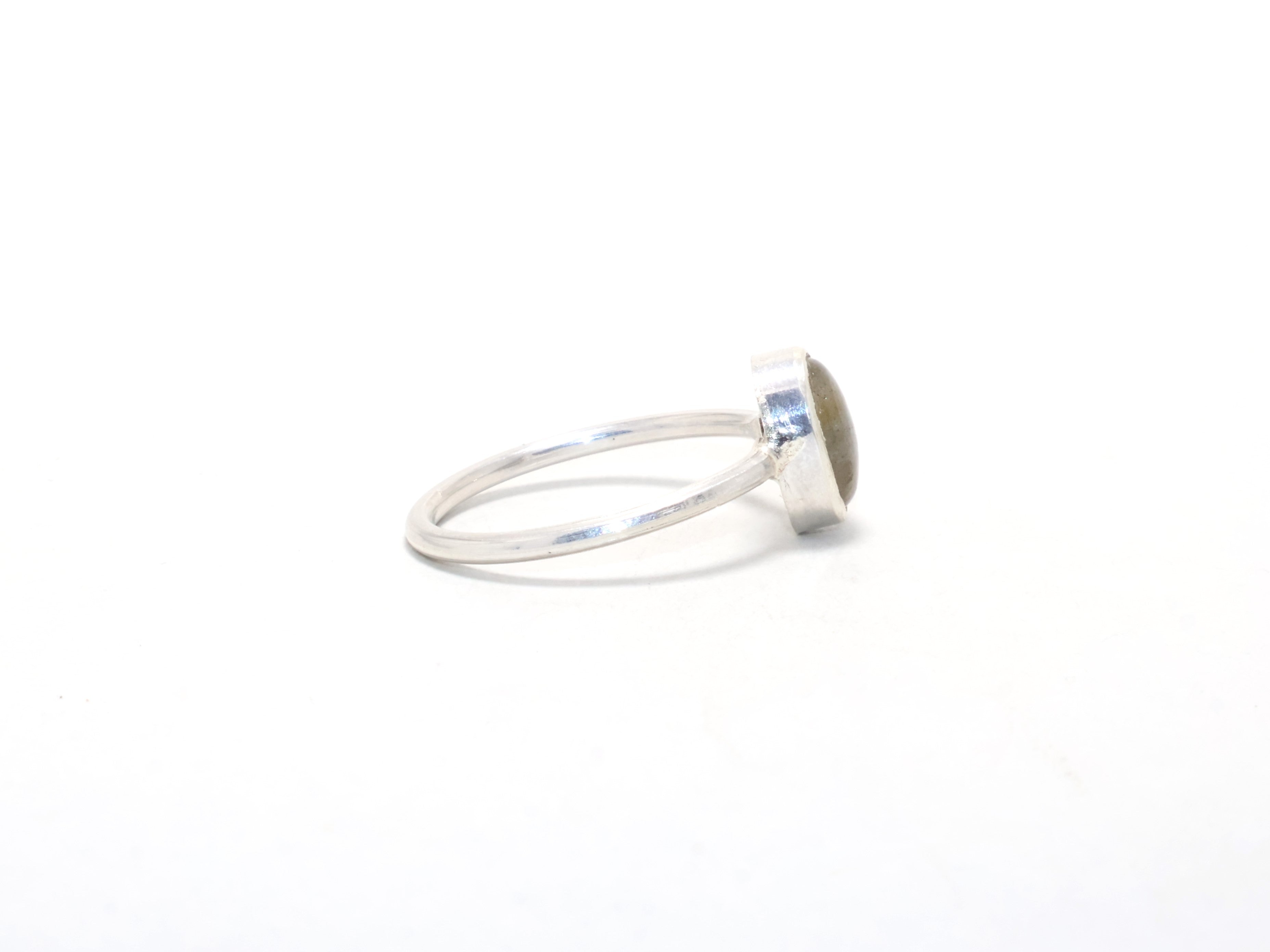 Blauer Feuer Labradorit Ring Minimalistischer Ring Handgemachter Schmuck Geschenke Für Frauen Alltagsring Boho Ring Stapelbarer Ring Geburtstagsgeschenk