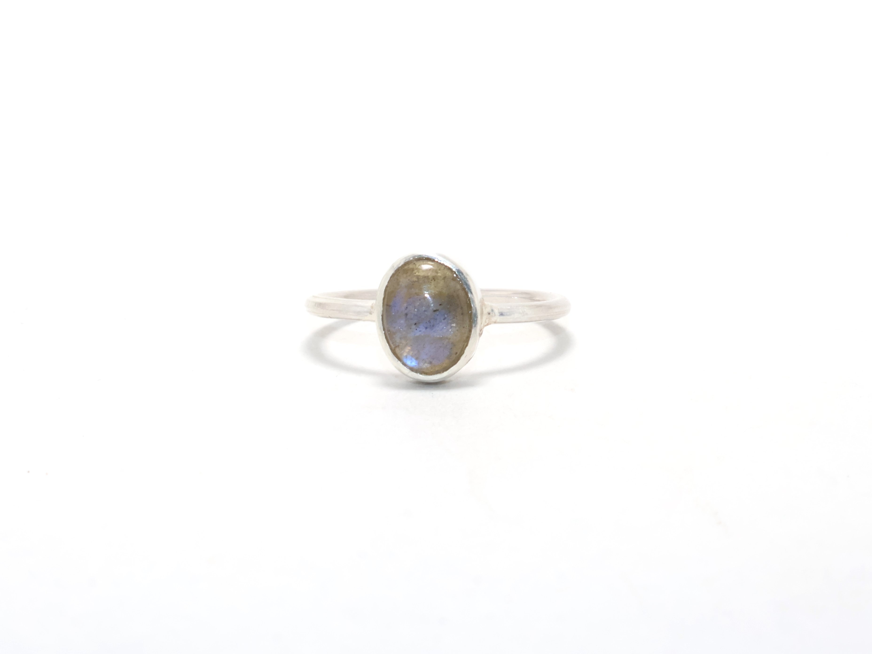 Blauer Feuer Labradorit Ring Minimalistischer Ring Handgemachter Schmuck Geschenke Für Frauen Alltagsring Boho Ring Stapelbarer Ring Geburtstagsgeschenk