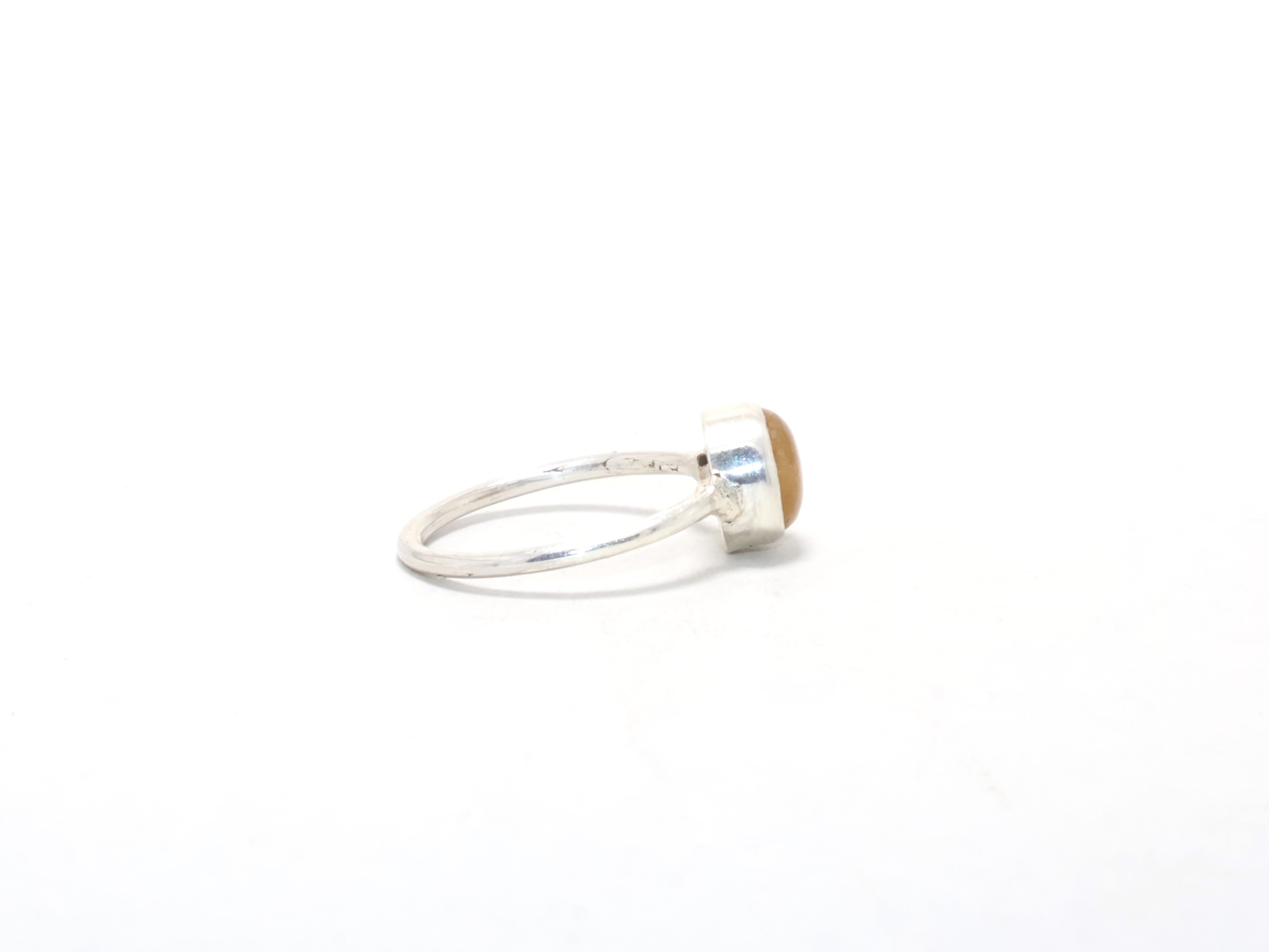 Natuurlijke Citrien Edelsteen Ring November Edelsteen Sieraden voor Dames Verlovingsring 925 Sterling Zilver