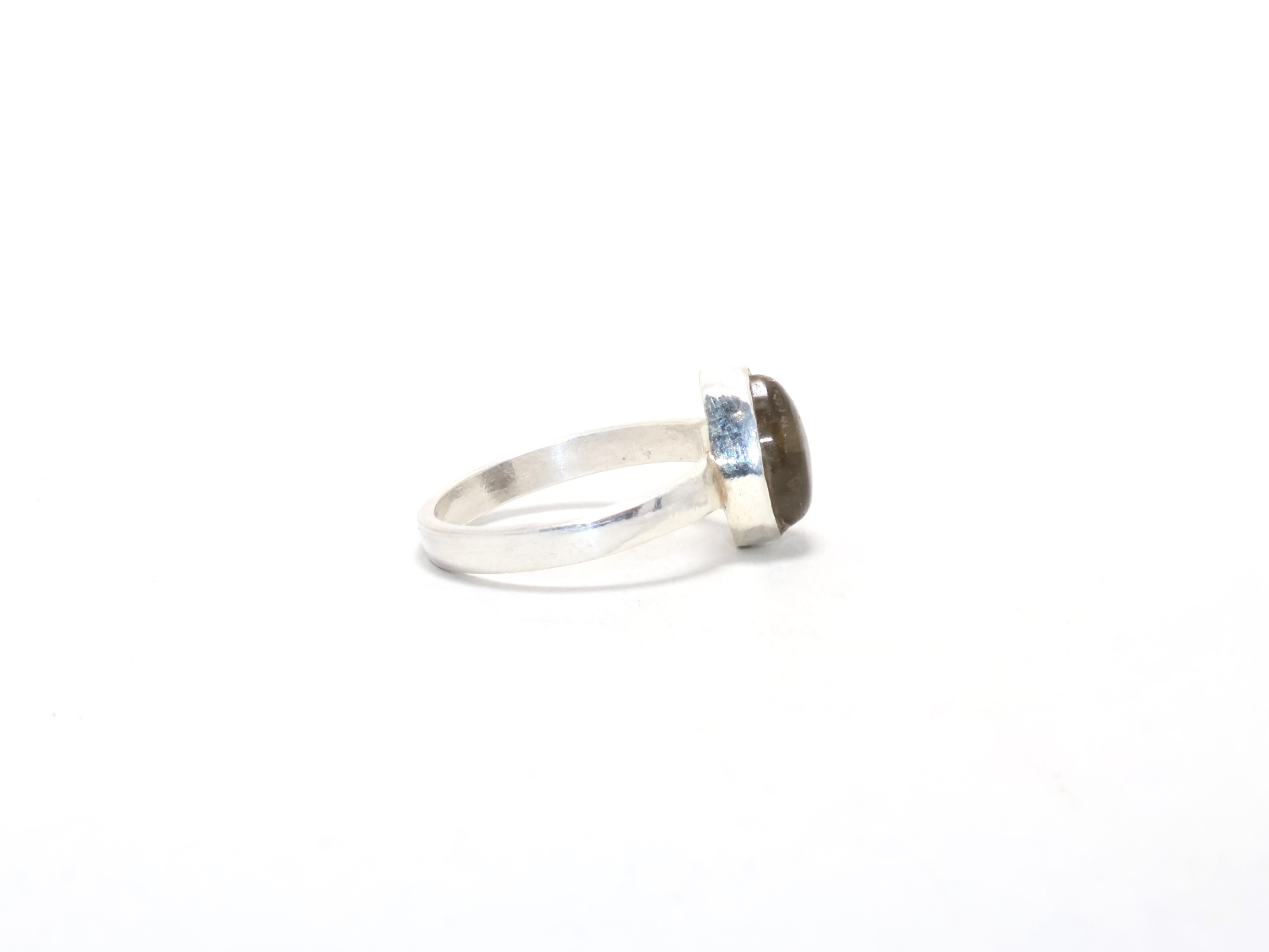 Blauer Labradorit Ring Minimalistischer Ring Handgemachter Schmuck Geschenke Für Frauen Alltagsring Boho Ring Stapelbarer Ring