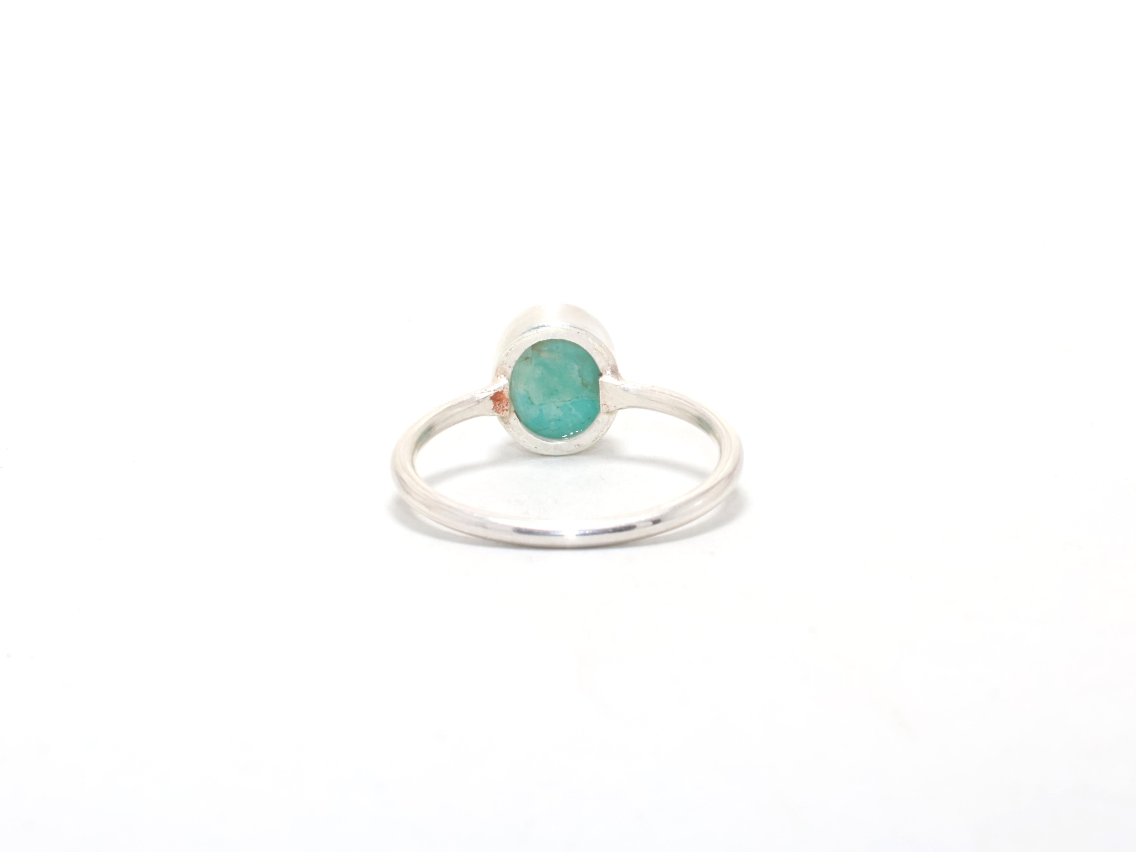 Echte Amazoniet Ring Boho Ring voor Vrouwen Handgemaakte Ring Verlovingsring Delicate Ring Cadeau voor Haar Edelsteen Ring