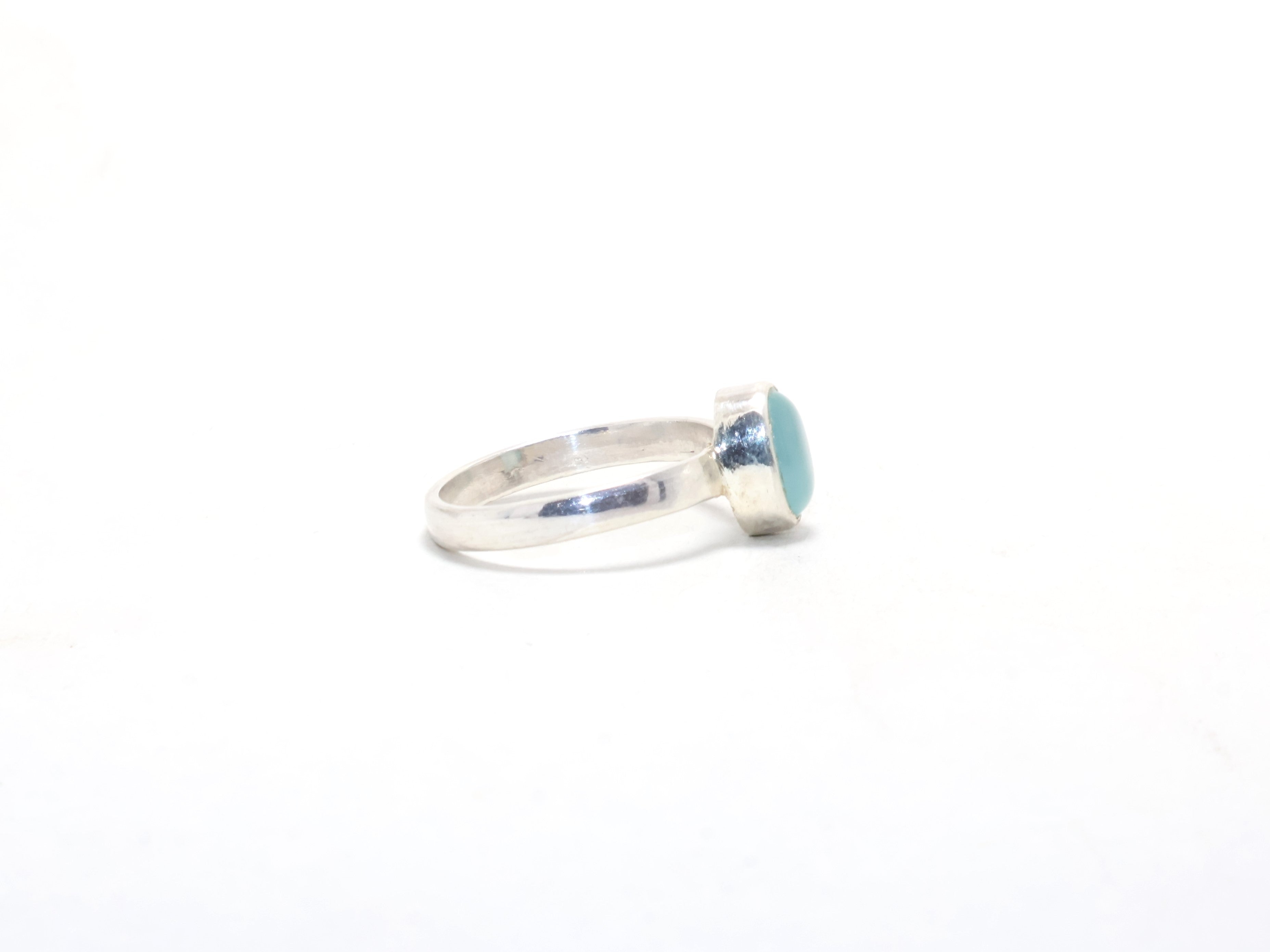Aquachacedon Ring Boheemse Ring Handgemaakte Ring Cadeau Voor Haar Edelsteen Ring Sierlijke Ring