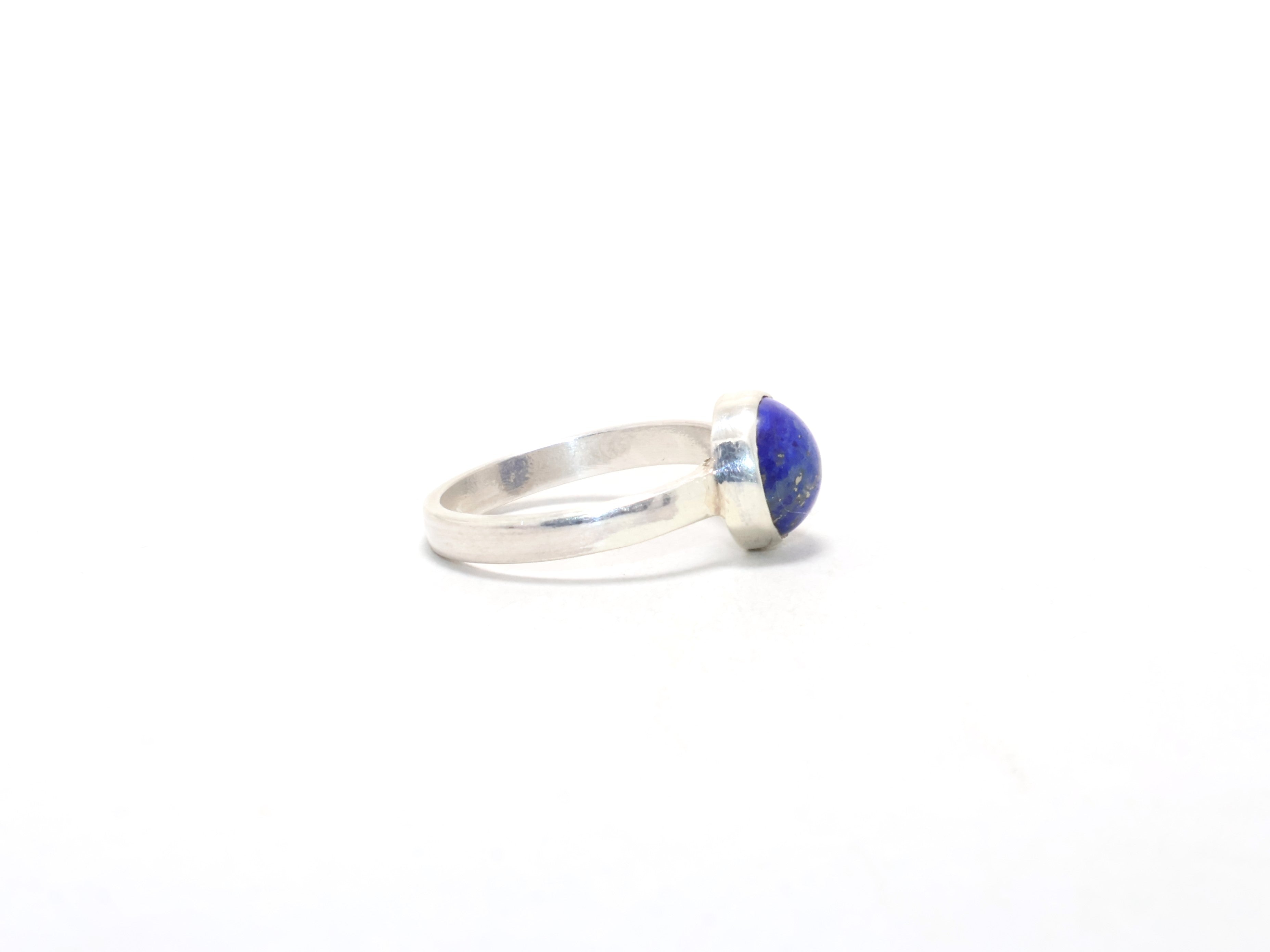 Echter Lapislazuli Ring 925 Sterling Silber Blauer Stein Ring Dezember Geburtsstein Ring Geschenk Artikel Cocktail Ring Boho Ring
