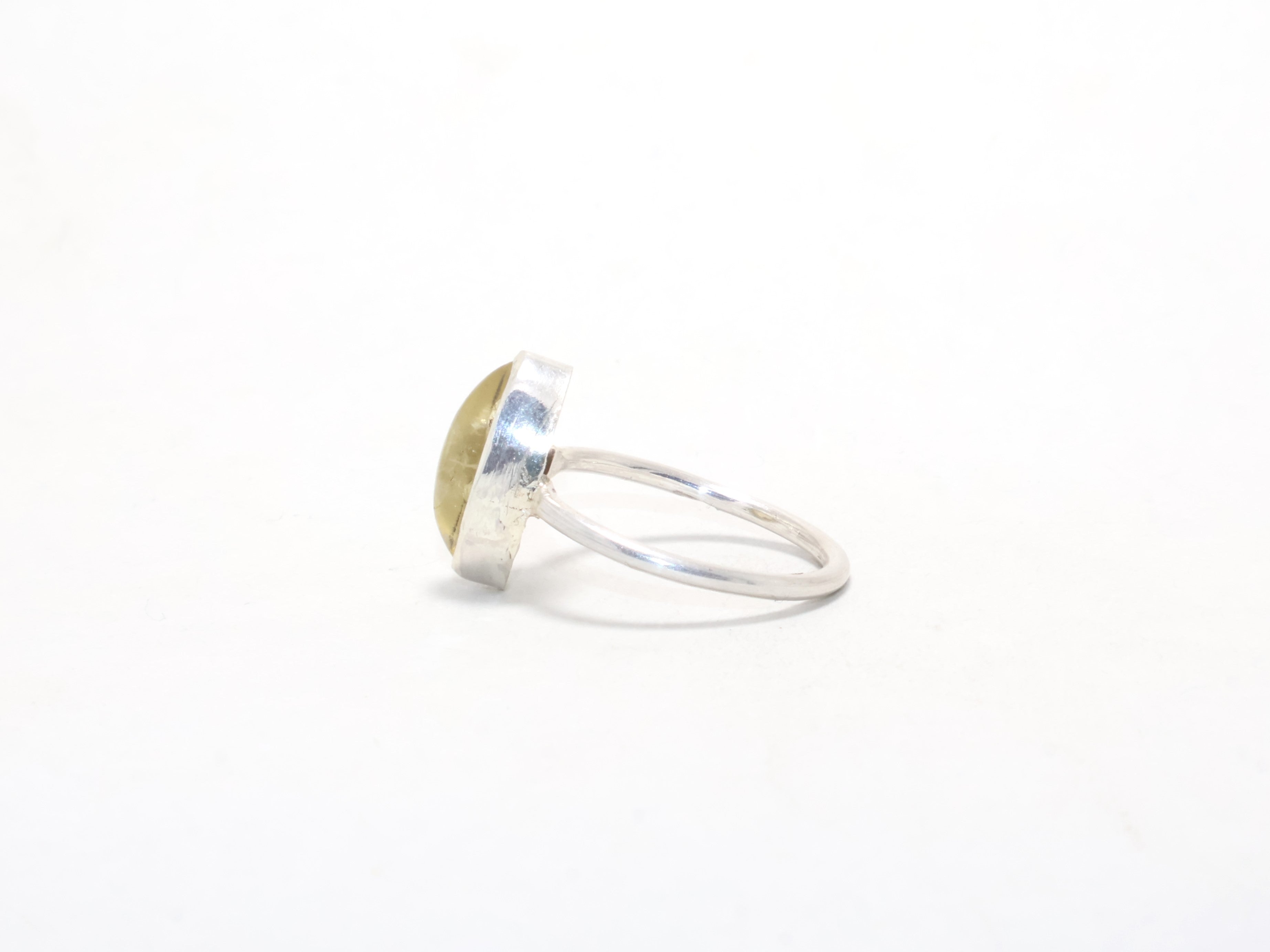 Marquise Zitronenquarz Ring 925 Silber Ring Handgemachter Ring Februar Geburtsstein Ring Versprechensring Edelsteinring