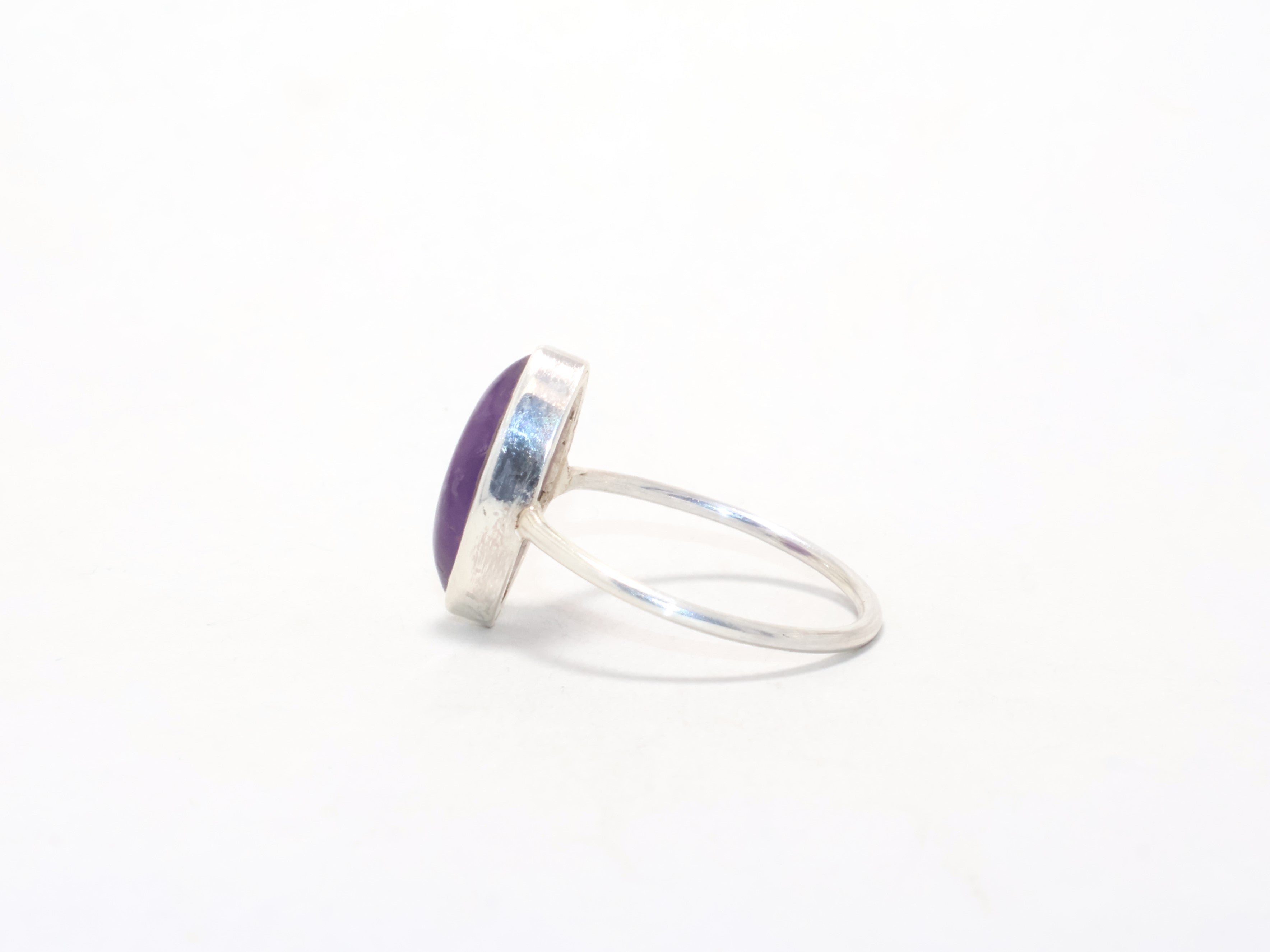 Echter Amethystring Februar Geburtssteinring Handgefertigter Ring Cocktailring Geschenk für sie
