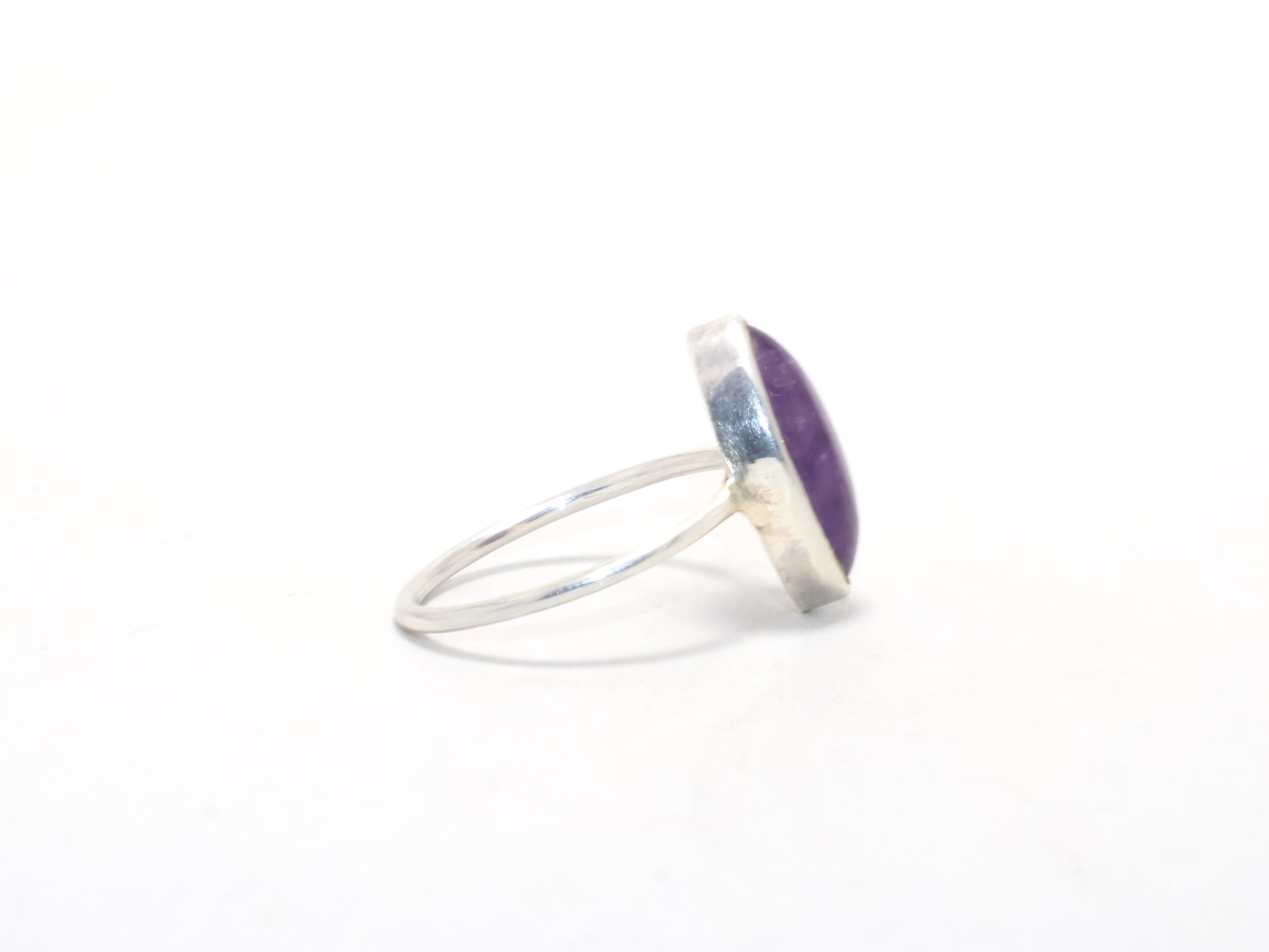 Echter Amethystring Februar Geburtssteinring Handgefertigter Ring Cocktailring Geschenk für sie