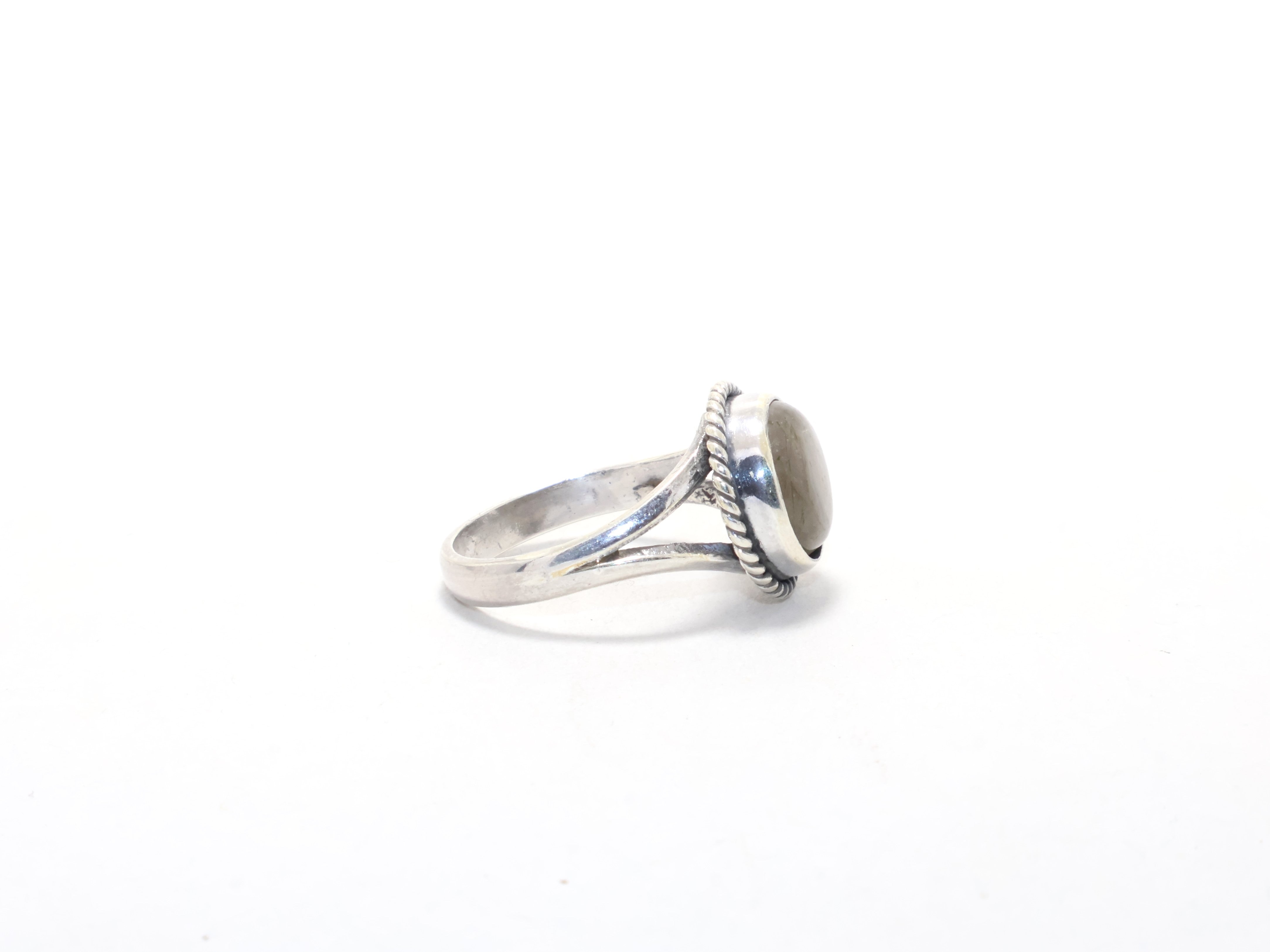 Natürlicher schwarzer Rutilring Art Deco Ring Versprechensring April Geburtssteinring Schwarzer Edelsteinring Handgemachtes Edelsteingeschenk für Sie