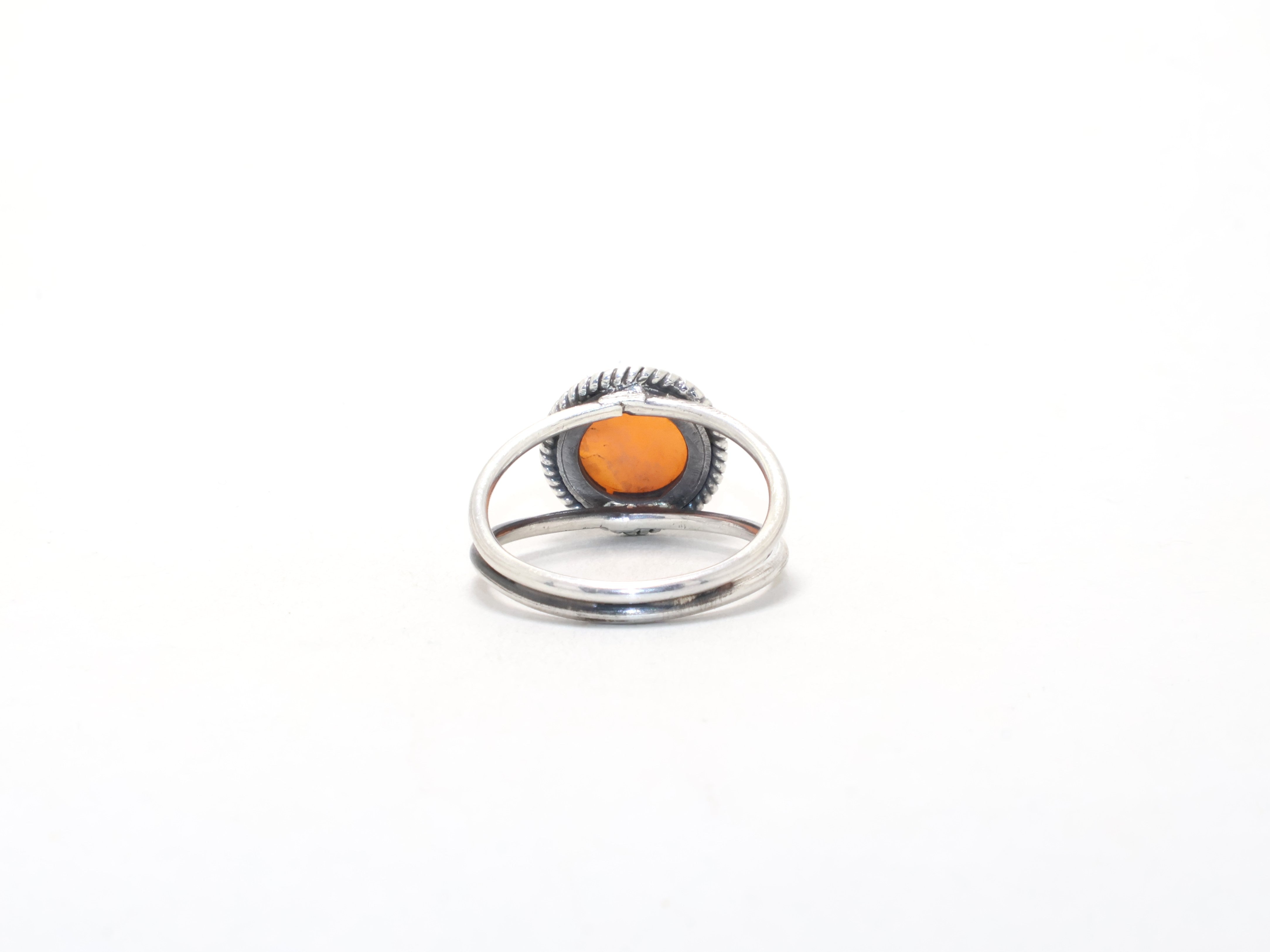 Designer Karneol Ring Juli Geburtsstein Ring 925 Sterling Silber Handgefertigter Stapelring Versprechensring