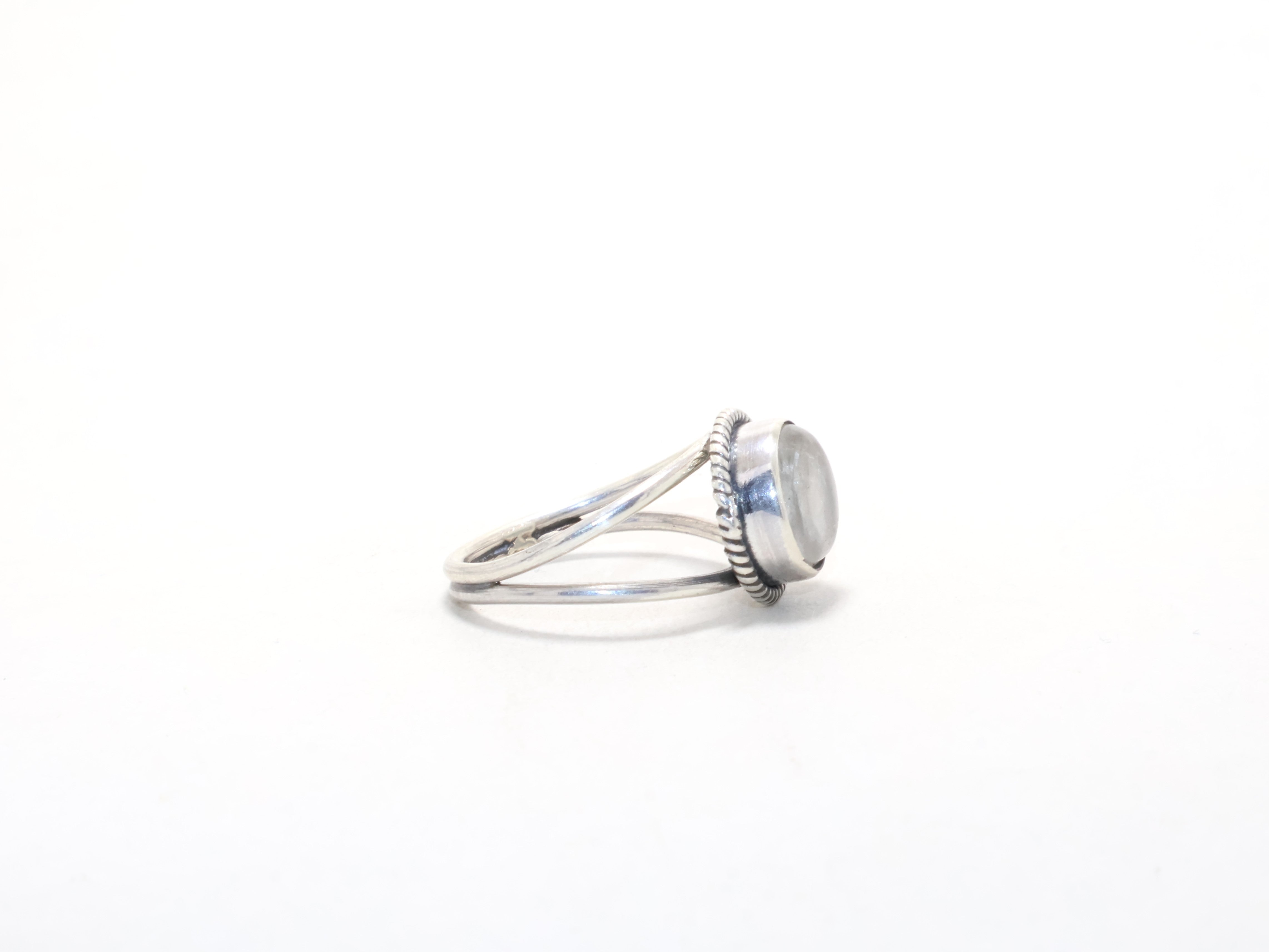 Natur Quarz Kristall Ring 925 Sterling Silber Ring Designer Ring Handgemachter Boho Zierlicher Ring