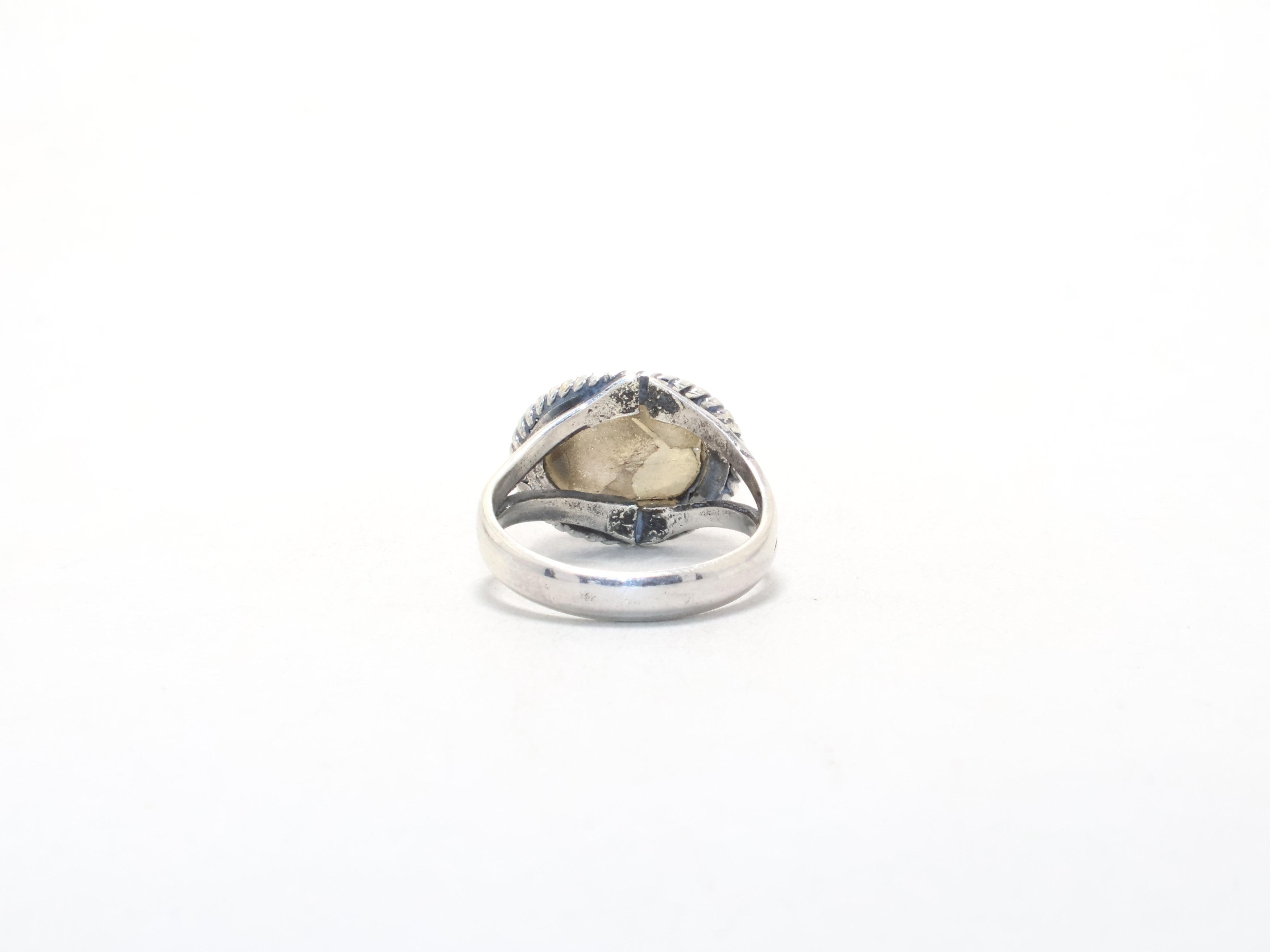 Regenbogen-Mondsteinring Juni Geburtsstein 925 Sterling Silber Designerring Geschenkartikel Edelsteinring Zierlicher Alltagsring