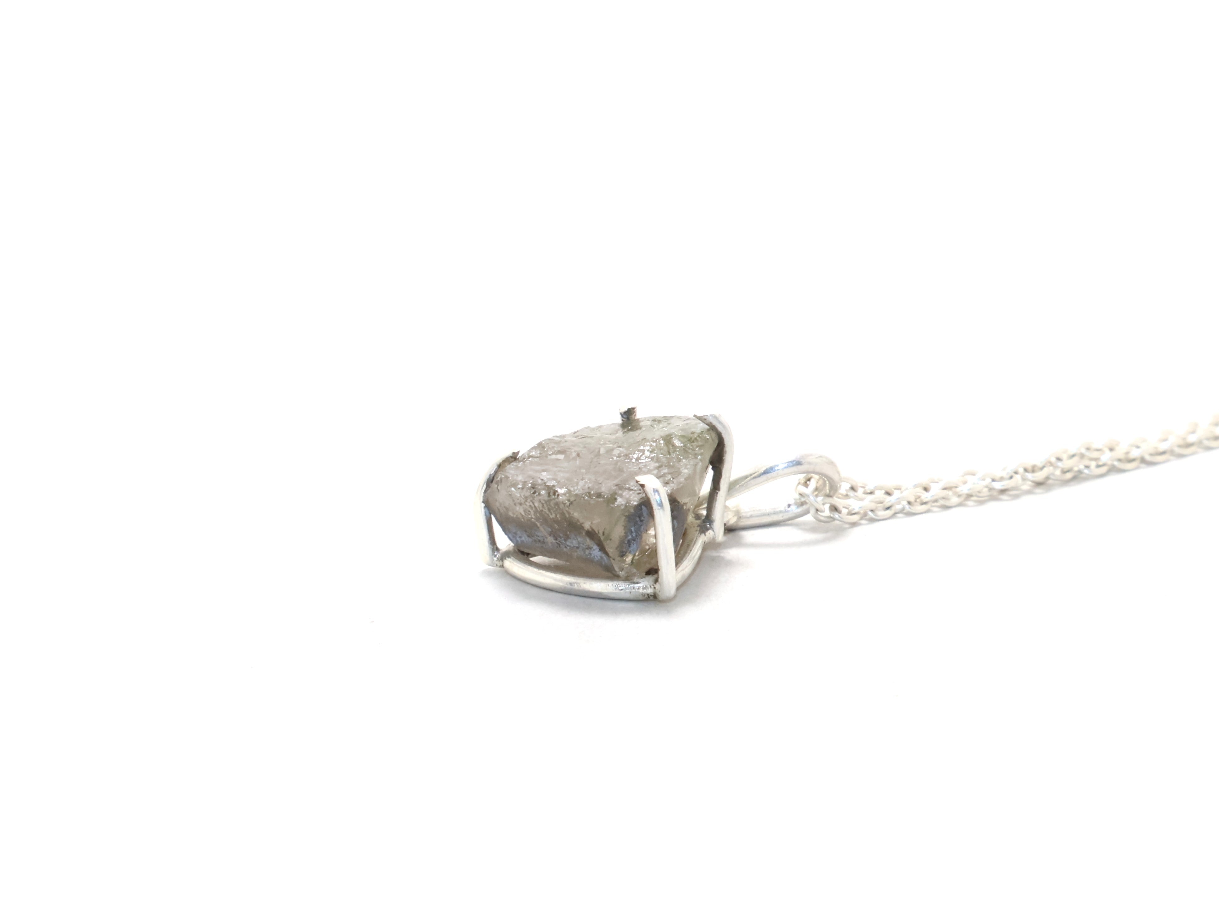 Black Rutile Silver Necklace Black Gemstone Jewelry Handmade Necklace Necklace Boho Gift Idea Birthday Gift Pendent Jewelry