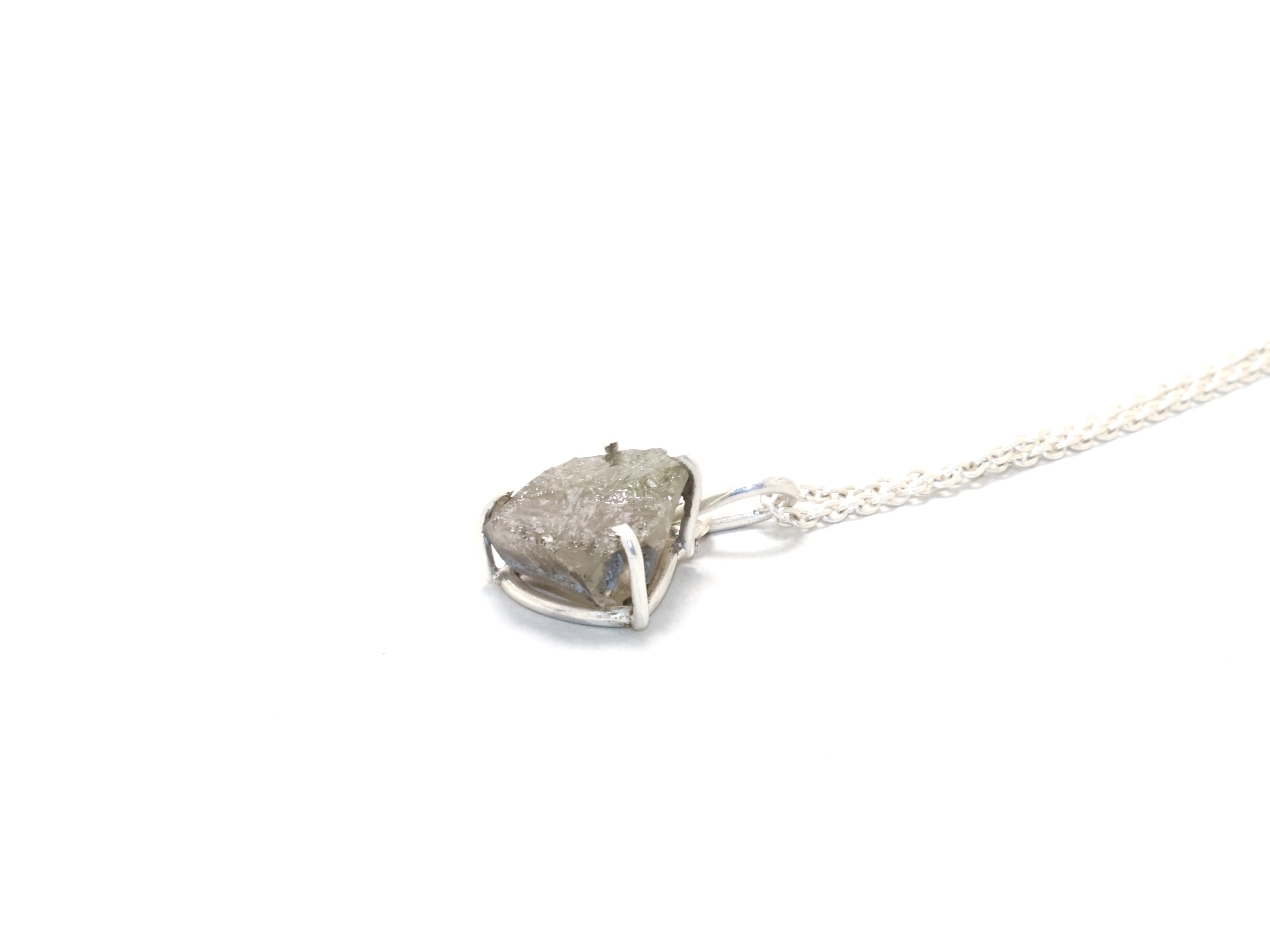 Black Rutile Silver Necklace Black Gemstone Jewelry Handmade Necklace Necklace Boho Gift Idea Birthday Gift Pendent Jewelry