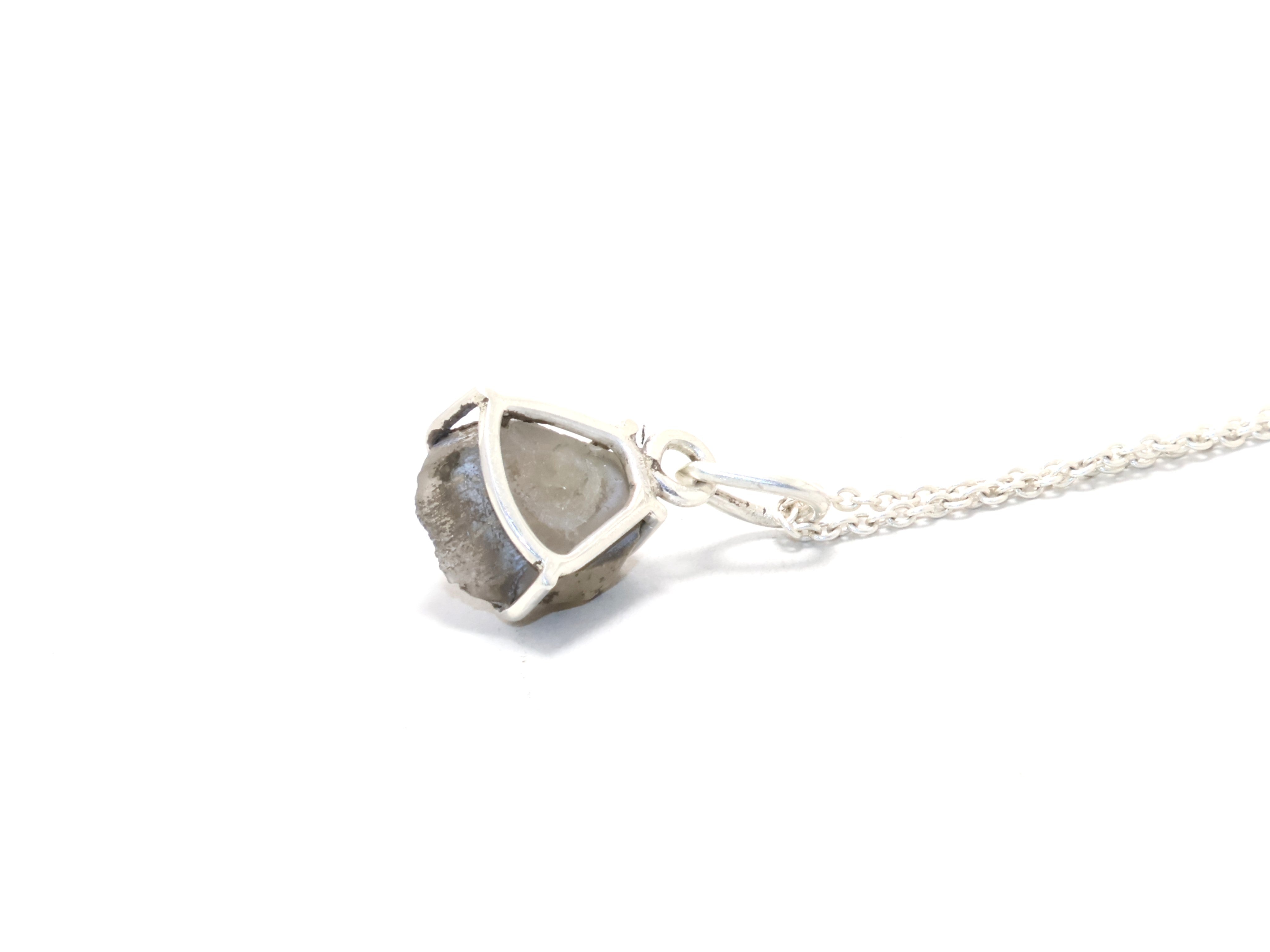 Black Rutile Silver Necklace Black Gemstone Jewelry Handmade Necklace Necklace Boho Gift Idea Birthday Gift Pendent Jewelry