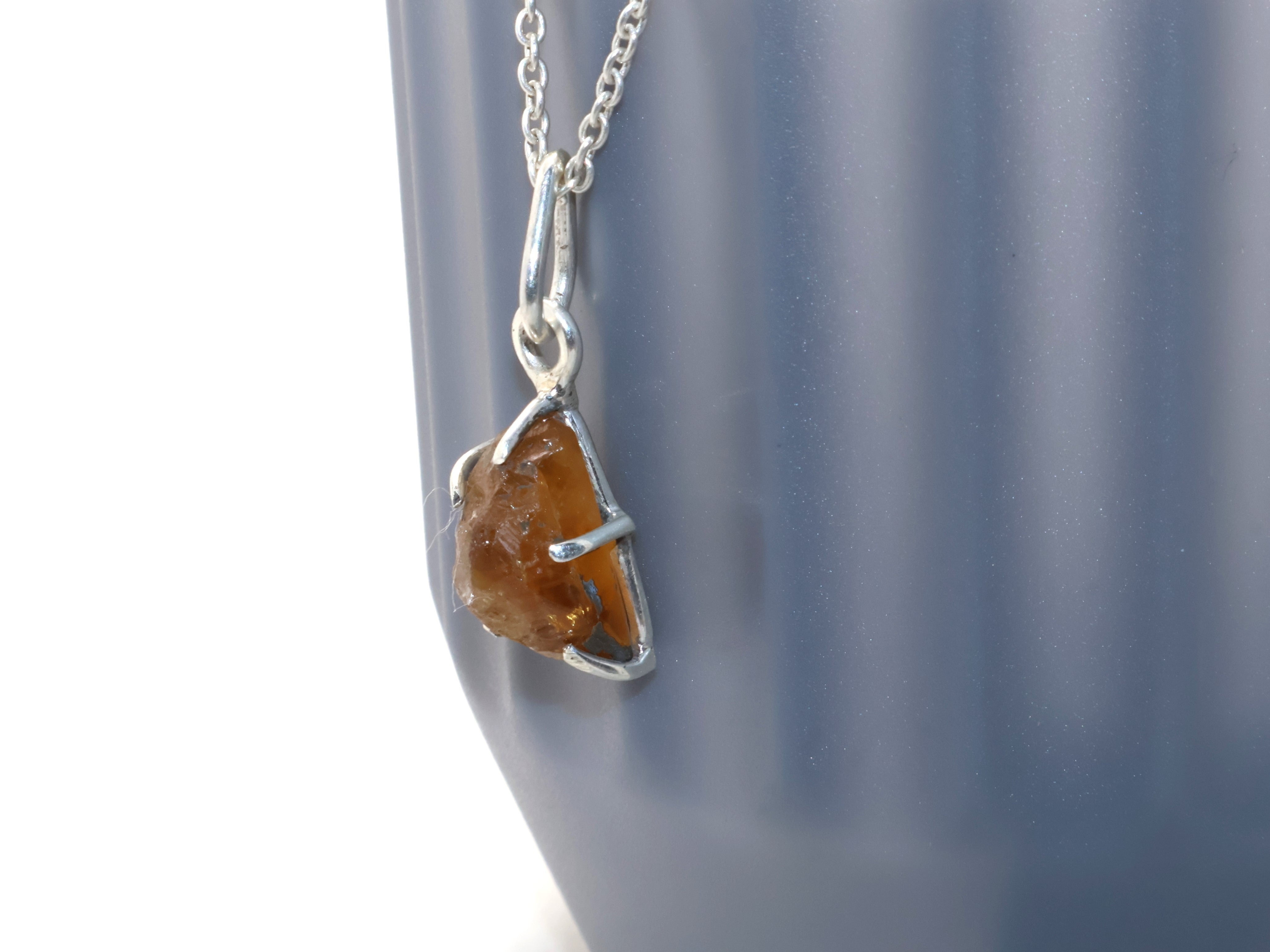 Yellow Citrine Necklace November Birthstone Necklace Gift For Her Dainty Necklace Bridesmaid Gift Minimalist Necklace Birthday Gift