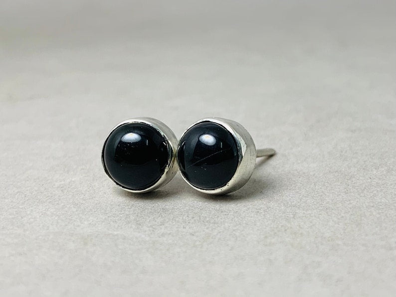 Onyx Ohrstecker 925 Silber Ohrring Sterling Silber 925 Onyx Schmuck Ohrstecker Alltag Ohrring Für Frauen