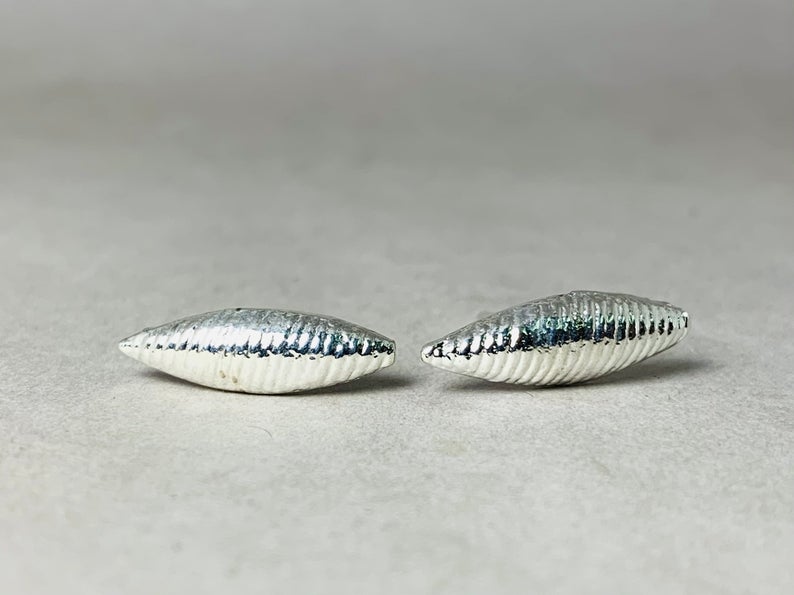 Silver Studs Earrings 925 Silver Studs Handmade Studs Woman Studs Tiny Studs Earrings Statement Earrings Unique Studs