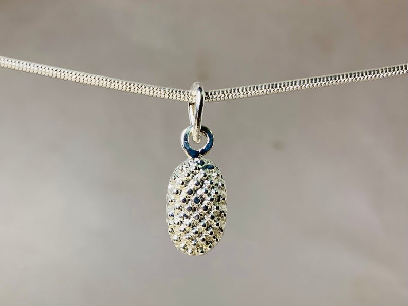 Dotted Pendant 925 Sterling Silver Pendant Silver Unique Pendant Dot Pendant Statement Pendant Handmade Pendant Boho Pendant Pendant
