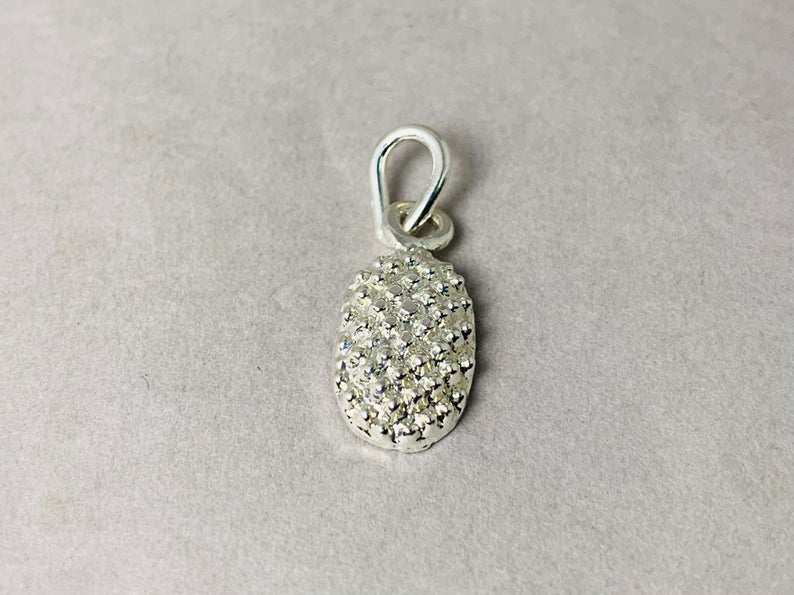 Dotted Pendant 925 Sterling Silver Pendant Silver Unique Pendant Dot Pendant Statement Pendant Handmade Pendant Boho Pendant Pendant