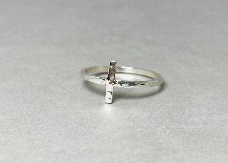 Stapelbarer Bandring 925 Sterling Silber Abschlussgeschenk Einfacher Glatter Bandring Halbkugelring