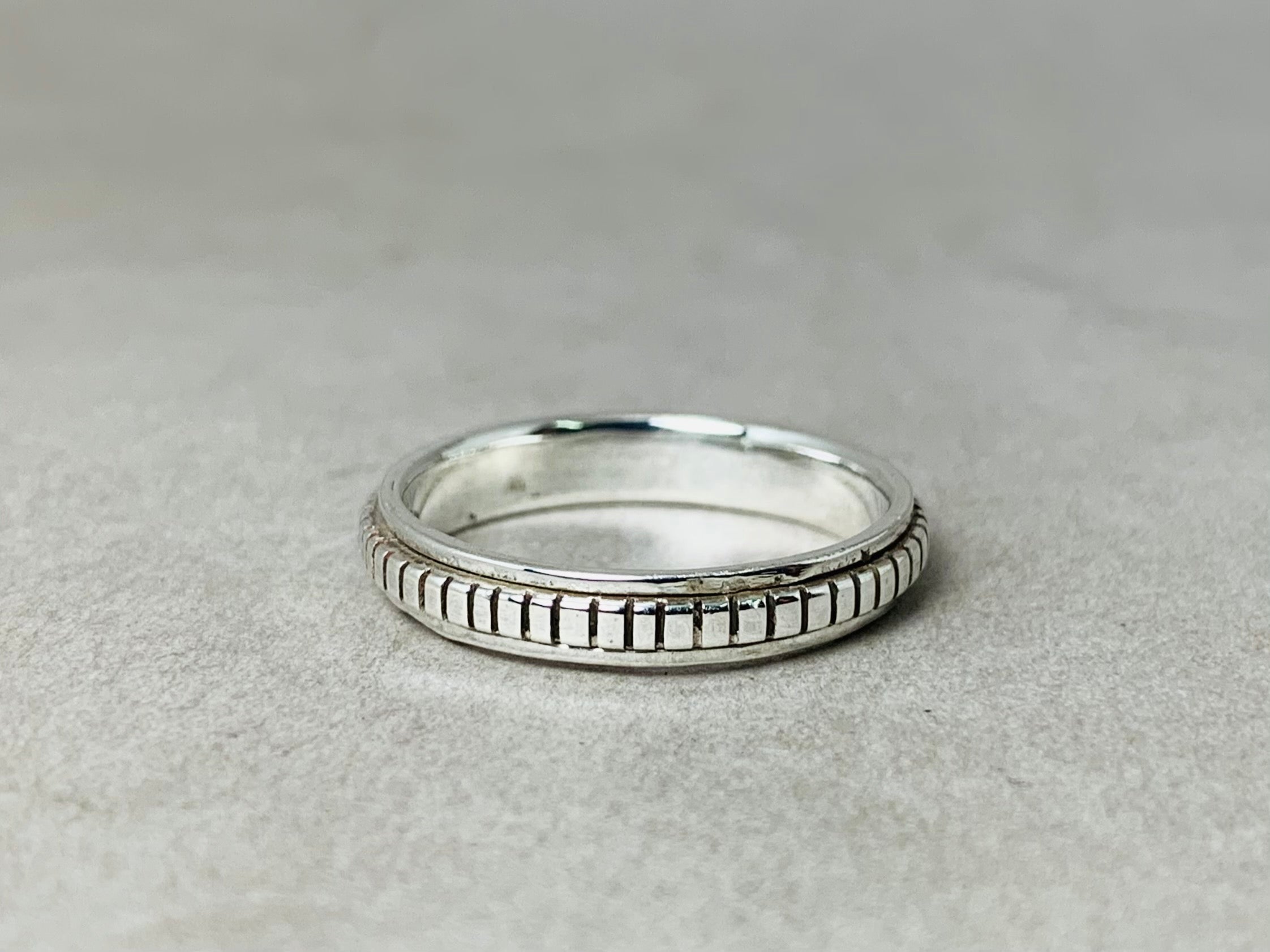 Spinnerring 925er Silberring Meditationsring Handgemachter Ring Versprechensring Daumenring Geschenk Für Sie