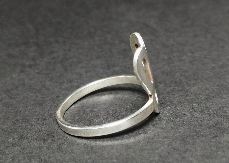 Hasenring 925er Sterlingsilber Silberner Hasenring Tierischer Hasenring Kinderring Statement-Ring