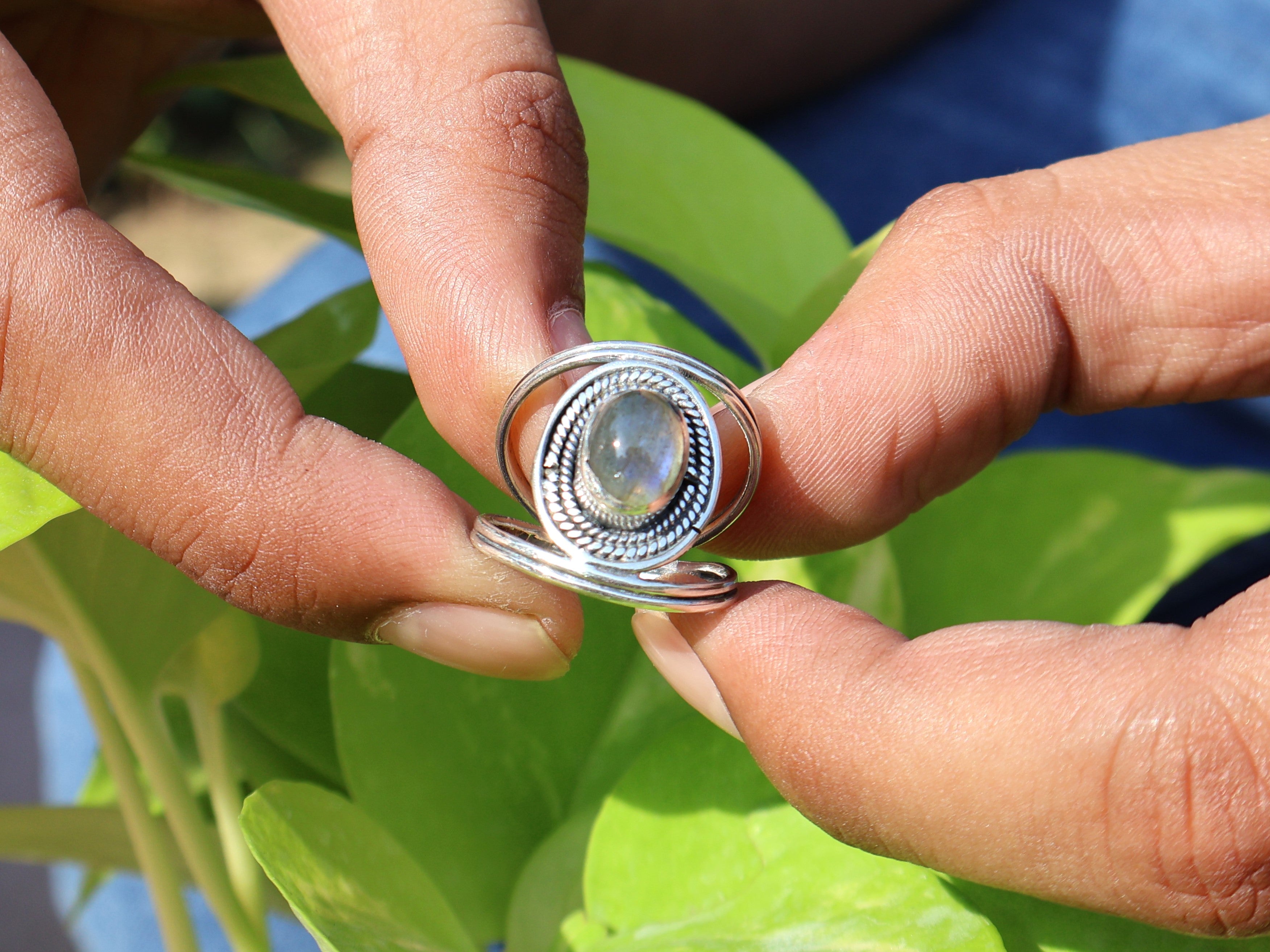 Labradorit Ring 925 Sterling Silber Ring Edelstein Ring Handgemachter Bohemian Ring Geschenk Für Sie