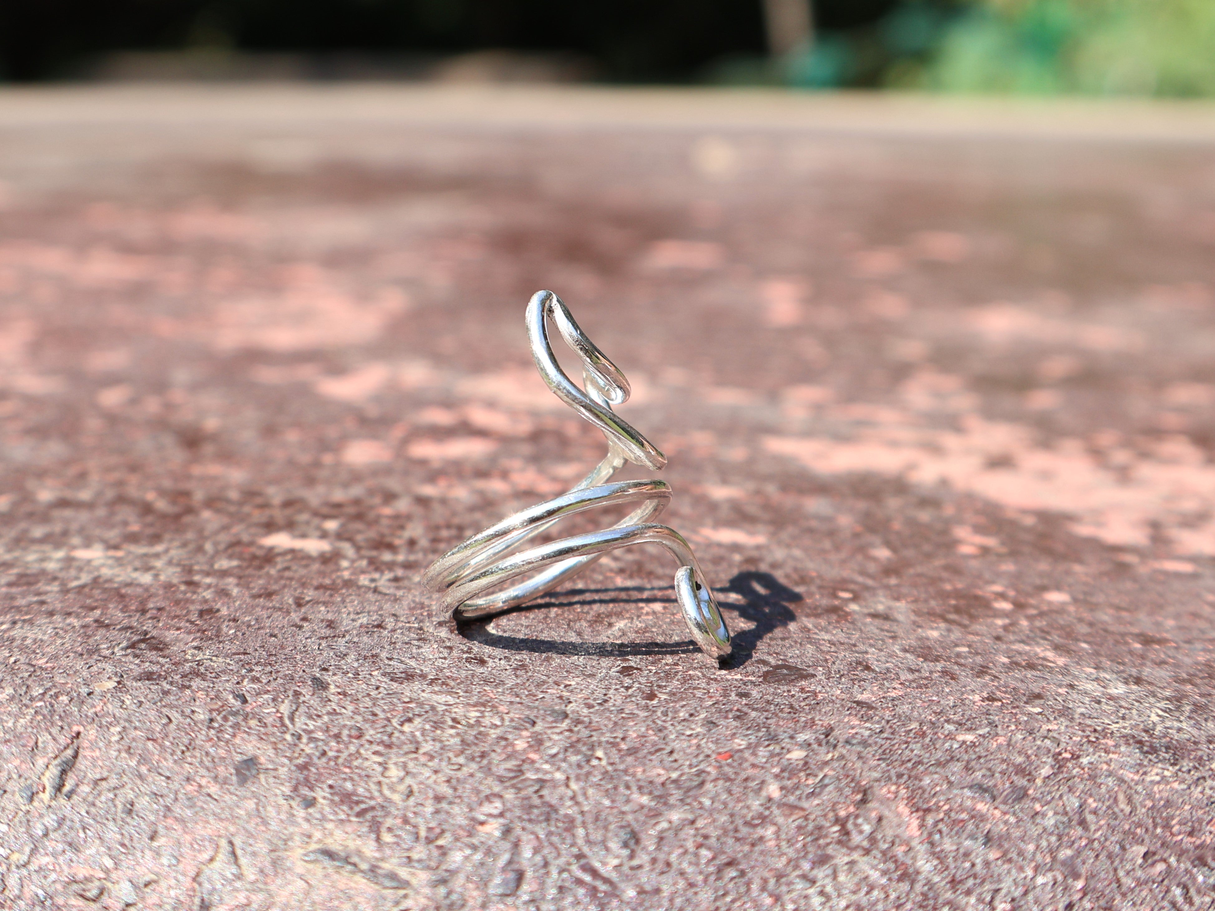 Katzenring Sterling Silber 925 Katzenschmuck Katzenliebhaber Geschenk Handgemachter Statement Ring Boho Ring Geschenk für Sie