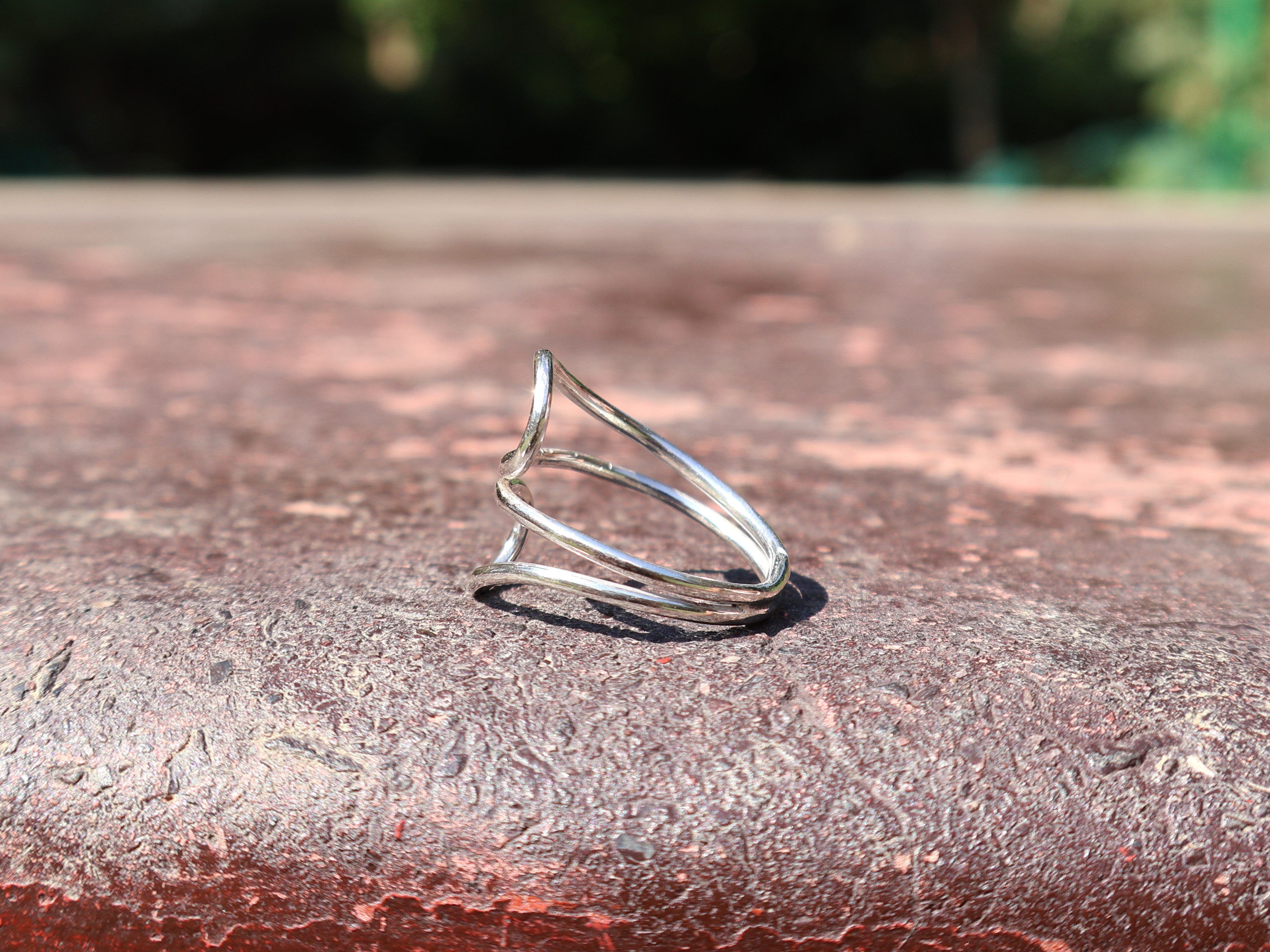 Spiral Statement-Ring 925er Sterlingsilber Damenring Einzigartiger Ring Geschenk Für Sie Handgefertigter Bohemian Ring