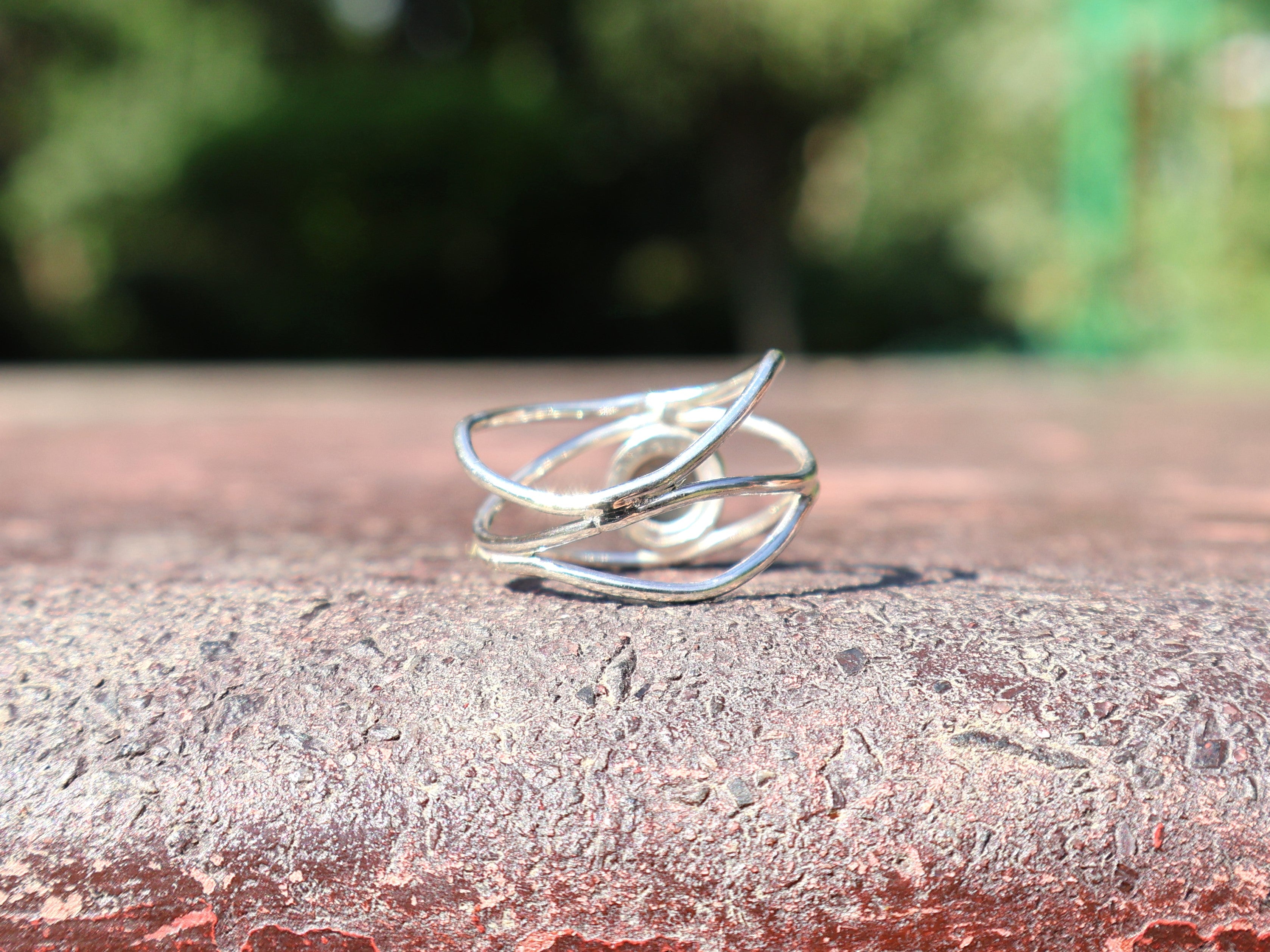 Natürlicher Labradorit Ring Sterlingsilber Ring 925 Edelstein Ring Handgemachter runder Labradorit Edelstein Ring Geschenk für sie