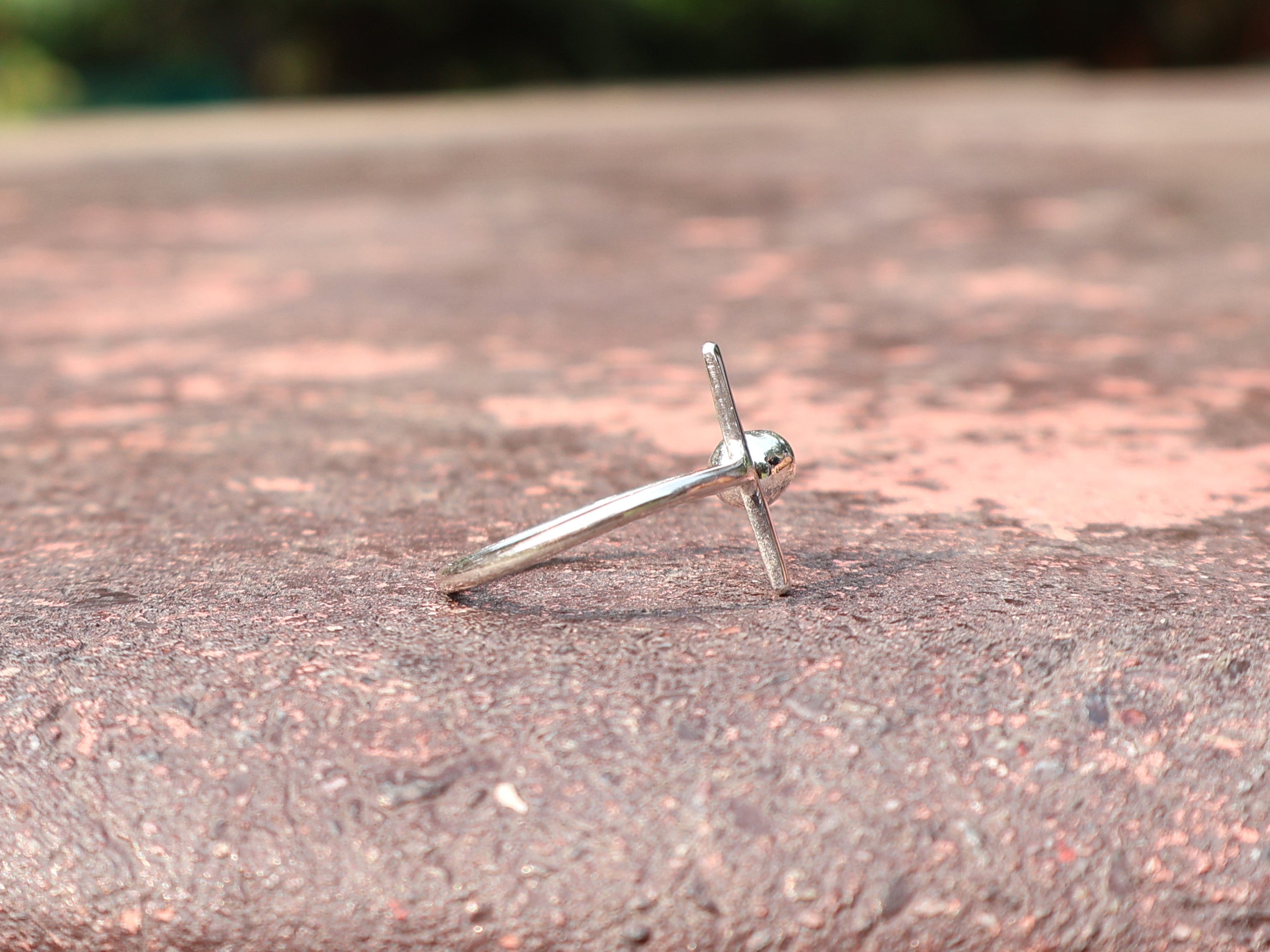 Offener Ring, zarter Damenring, Stapelring, 925er Silberring, einzigartiger Stäbchenring, verstellbarer moderner Ring