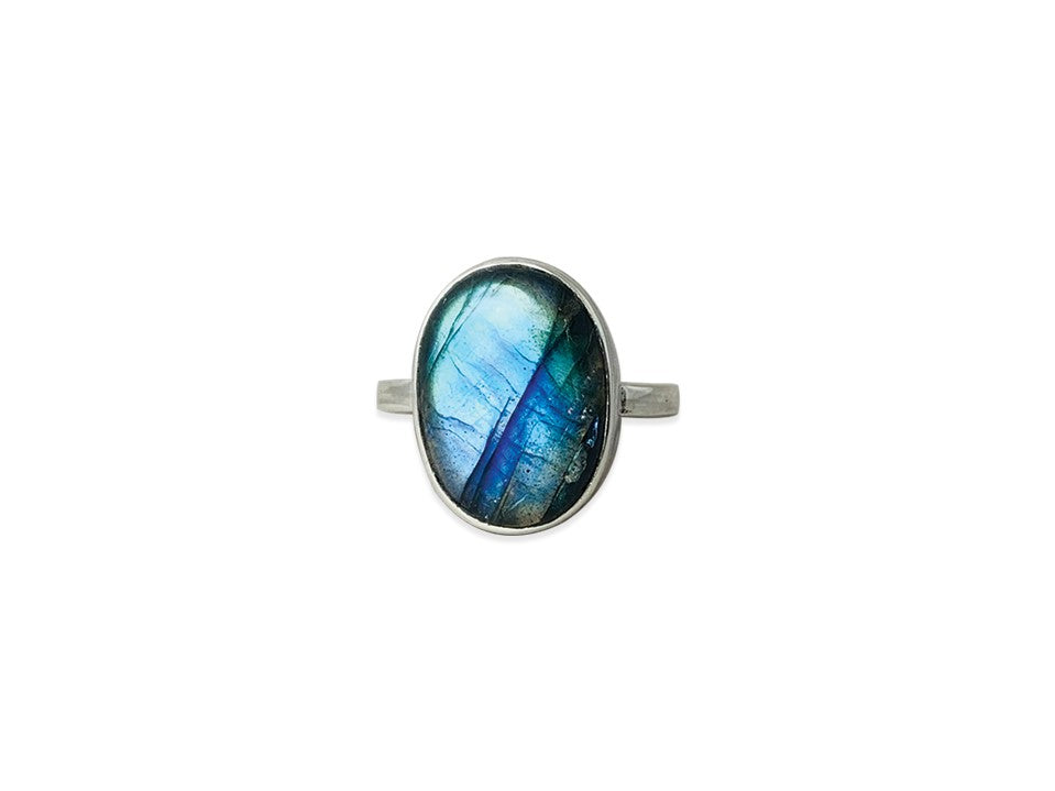 Natürlicher Labradorit Ring 925 Sterling Silber Ring Statement Ring Böhmischer Ring Geschenk Ring Ovaler Labradorit Ring Geburtsstein Ring