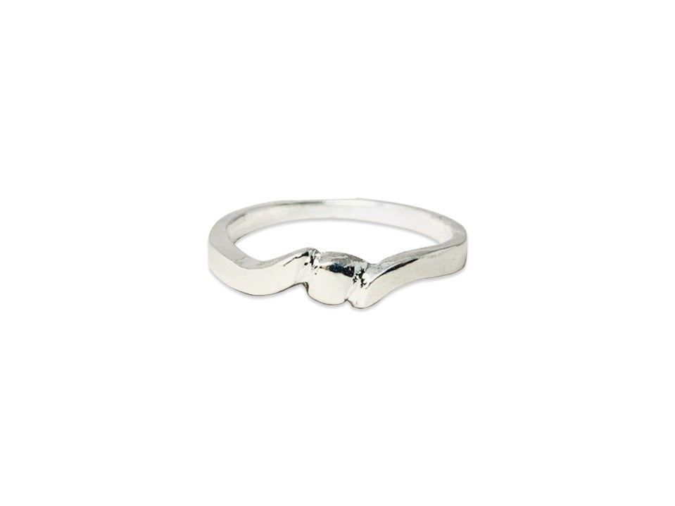 Silberbandring 925er Silberring Boho Ring Silberschmuck Damen Stapelring Handgemachter Ring Alltagsring Geschenk für Sie Geschenkring