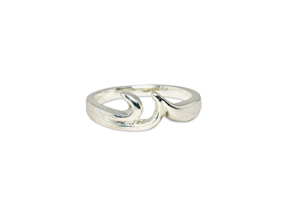 Ozean Wellen Ring 925er Massiv Silber Ring Wellenring Silberband Ring Einzigartiger Ring Alltagsring Geschenk Für Sie